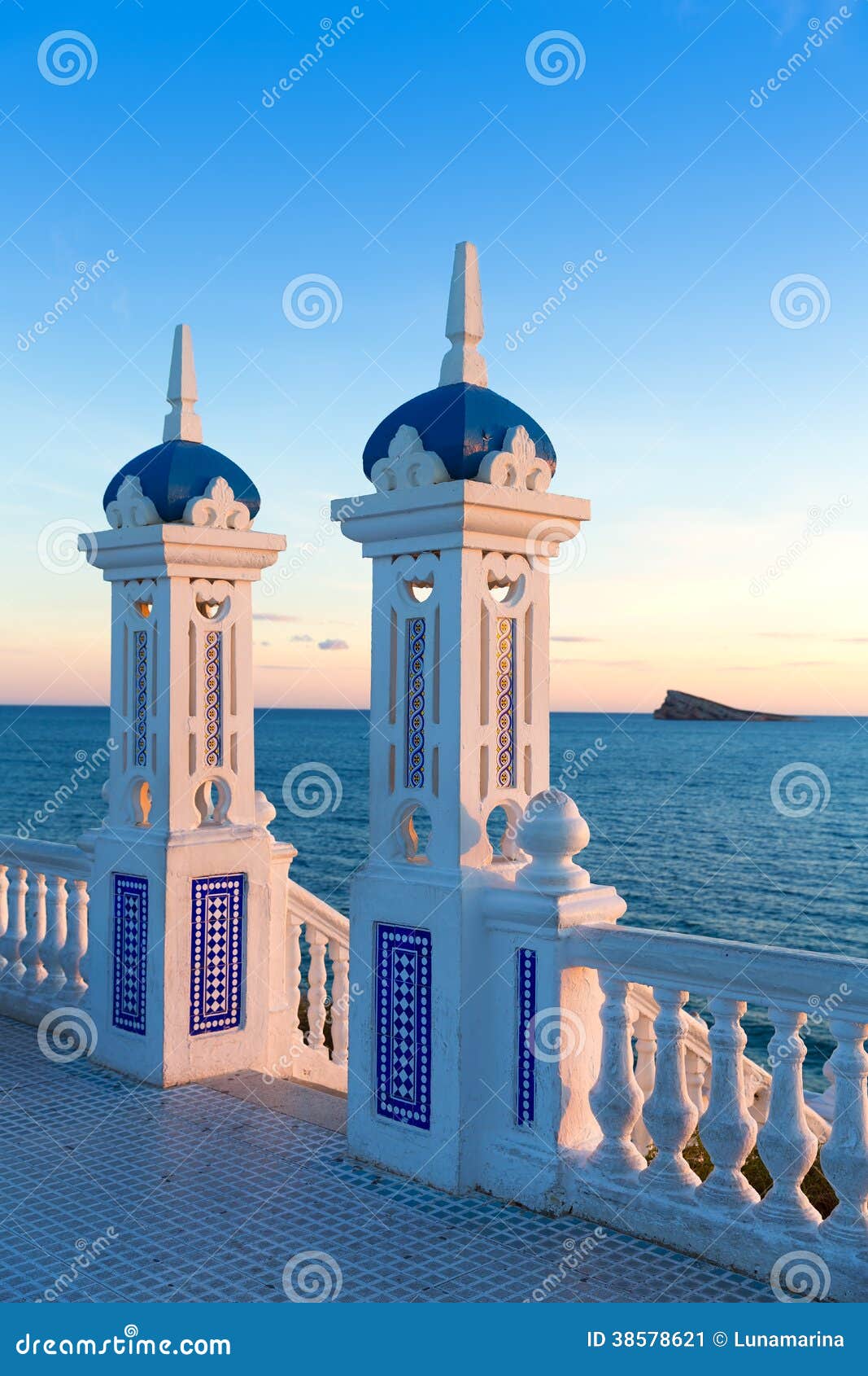 benidorm sunset alicante balcon mediterraneo