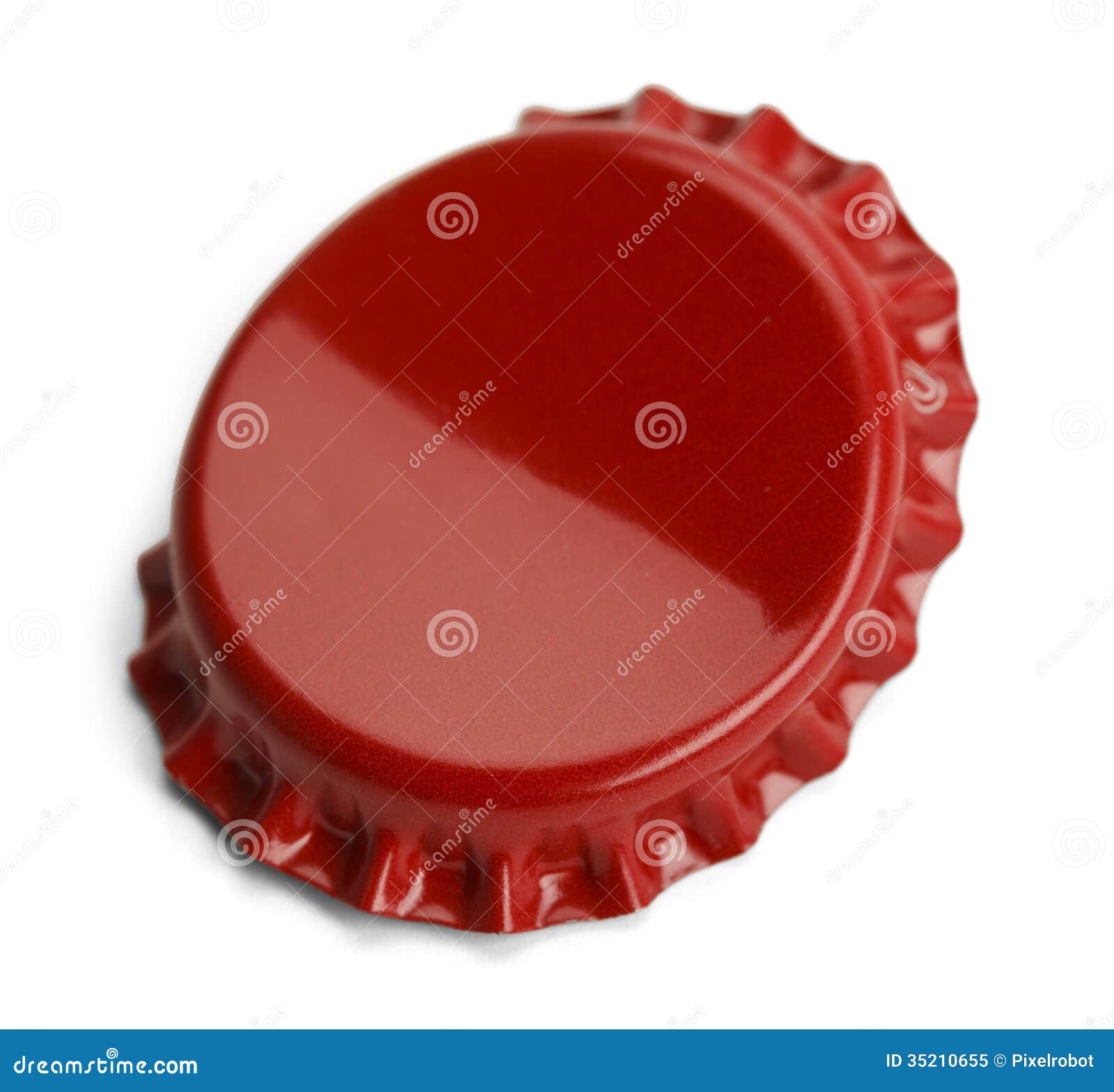 Bent Bottle Cap stock image. Image of close, shape, single 35210655