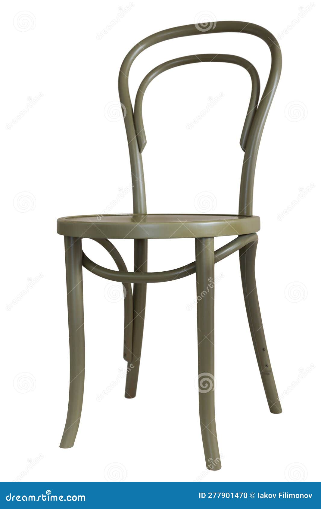 Bentwood chair isolated stock photo. Image of consumerism 277901470