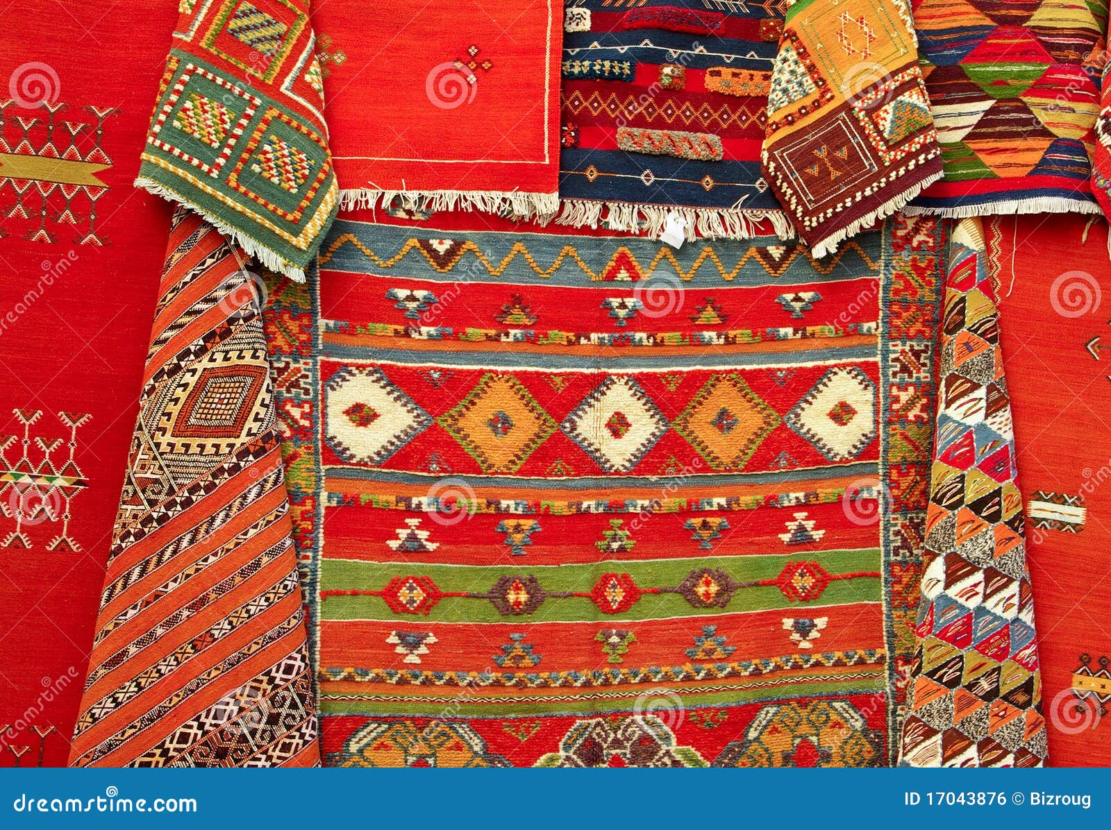 Berber rugs stock photo. Image of craft, colorful, marketplace 17043876