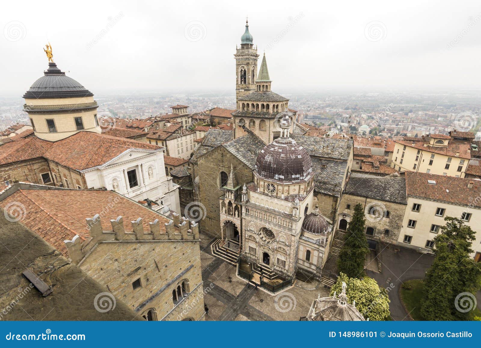 Bergame Lombardie Italie Image Stock Image Du Bergame