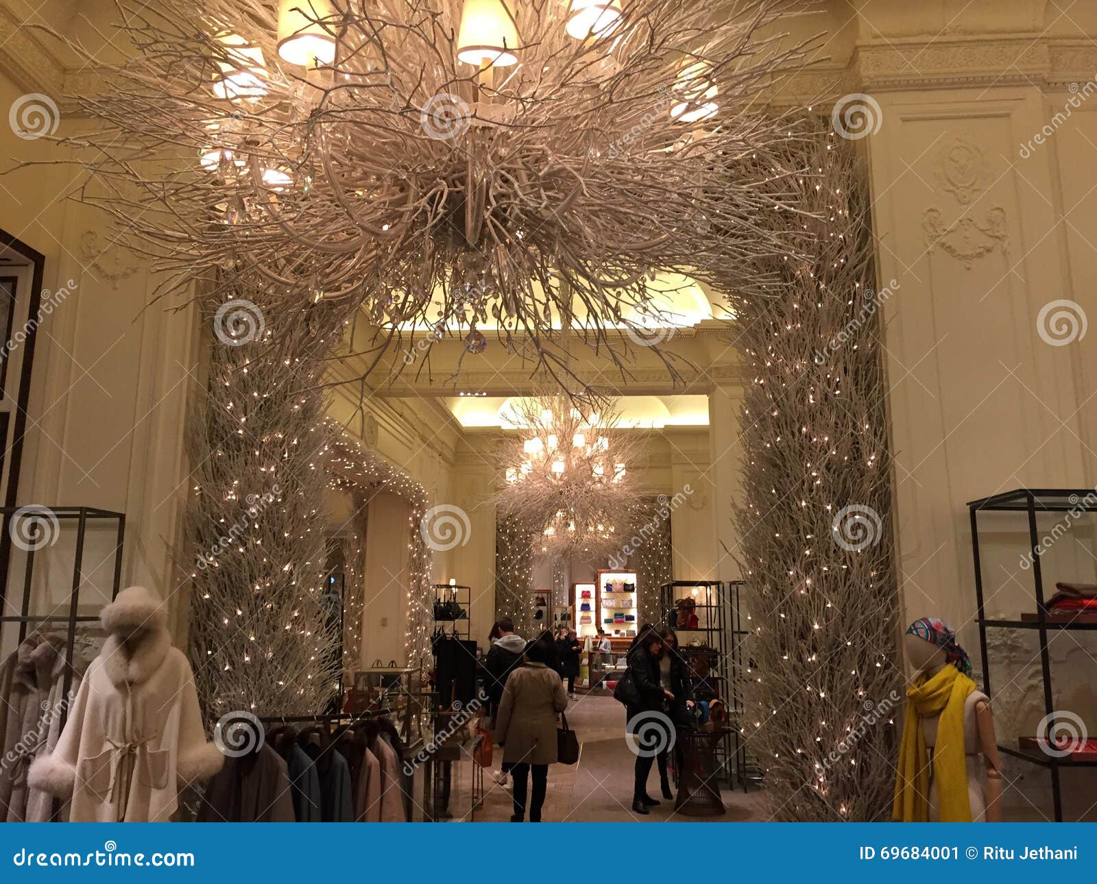 inside bergdorf goodman store