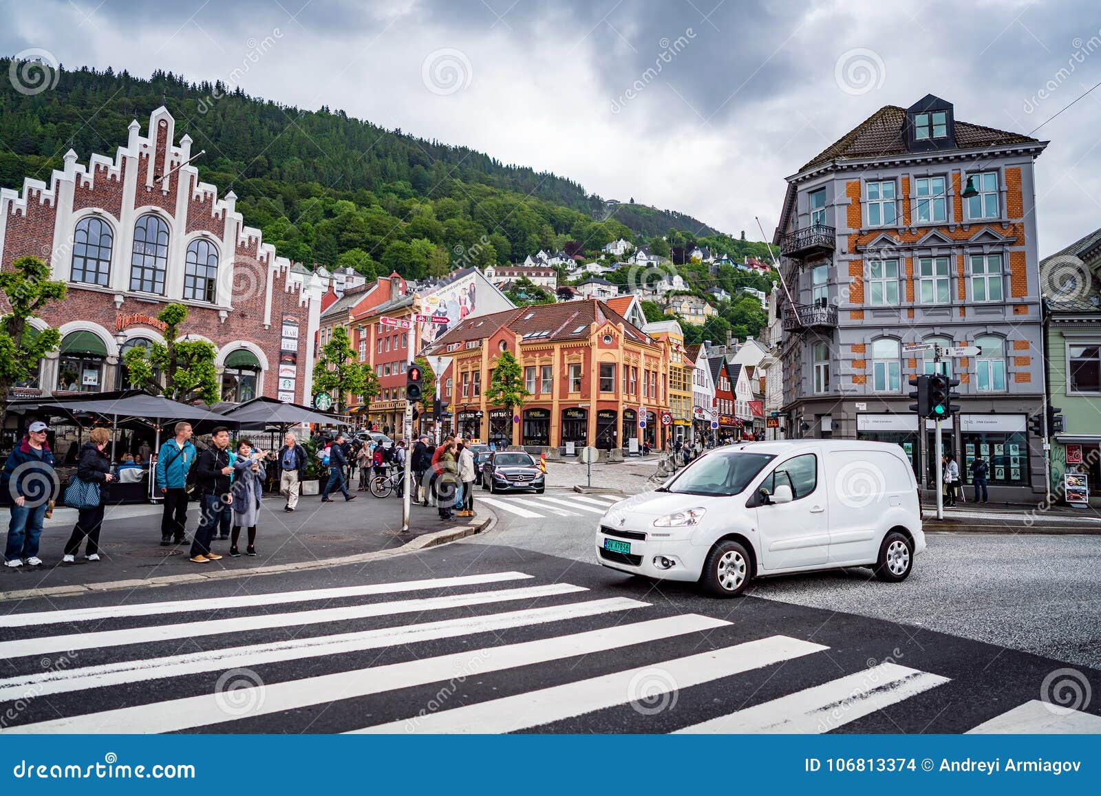 BERGEN, NORWAY - JUNE 15,2017: Bergen is a City and Municipality ...