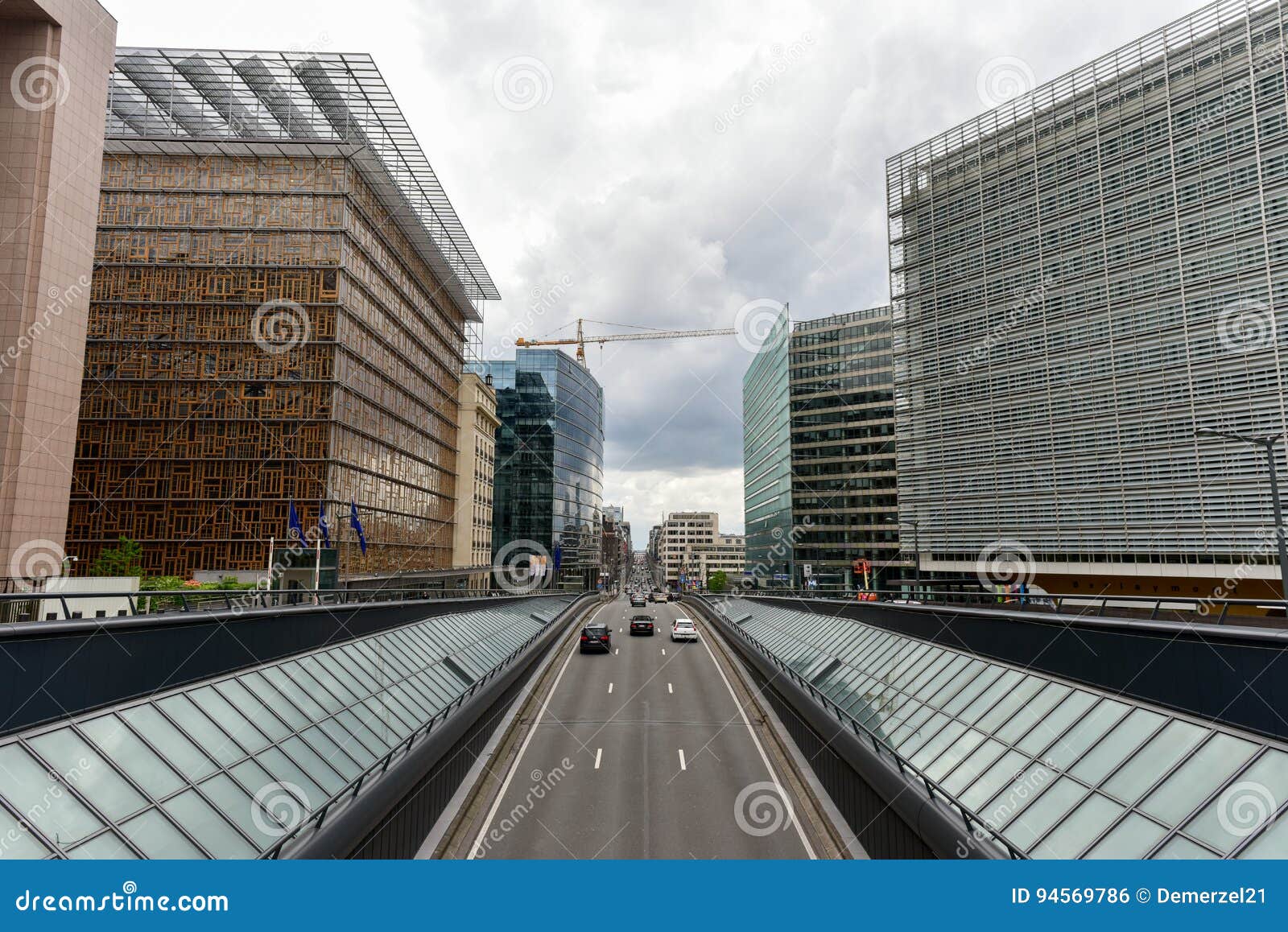 berlaymont building - brussels, belgium