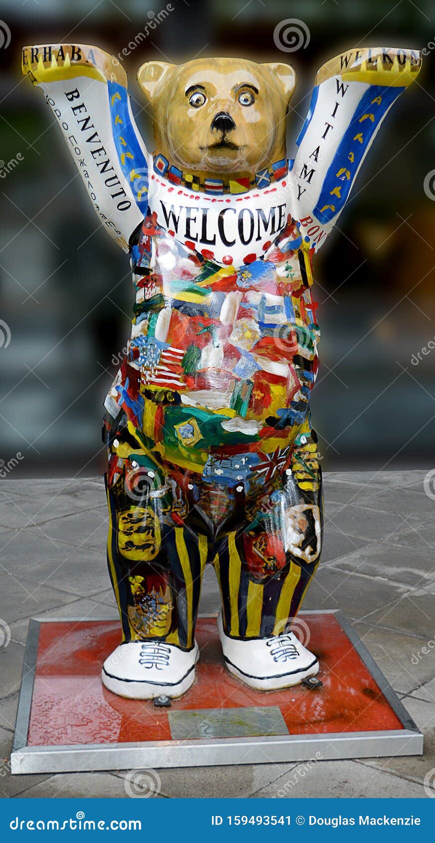 Berlin Bear Figure Welcome To Berlin Editorial Photo Image Of Statue Figure