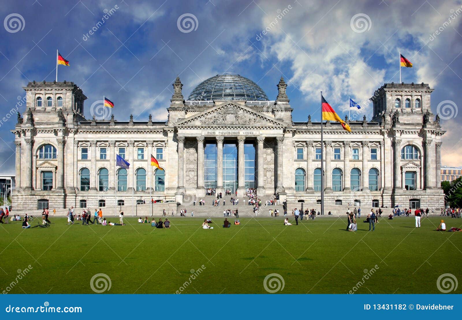 Berlin Capital Building Reichstag Stock Photo - Image of architecture