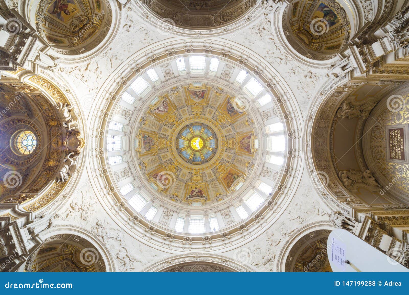 The Berlin Dome Cupola Interior View Stock Photo Image of tourism