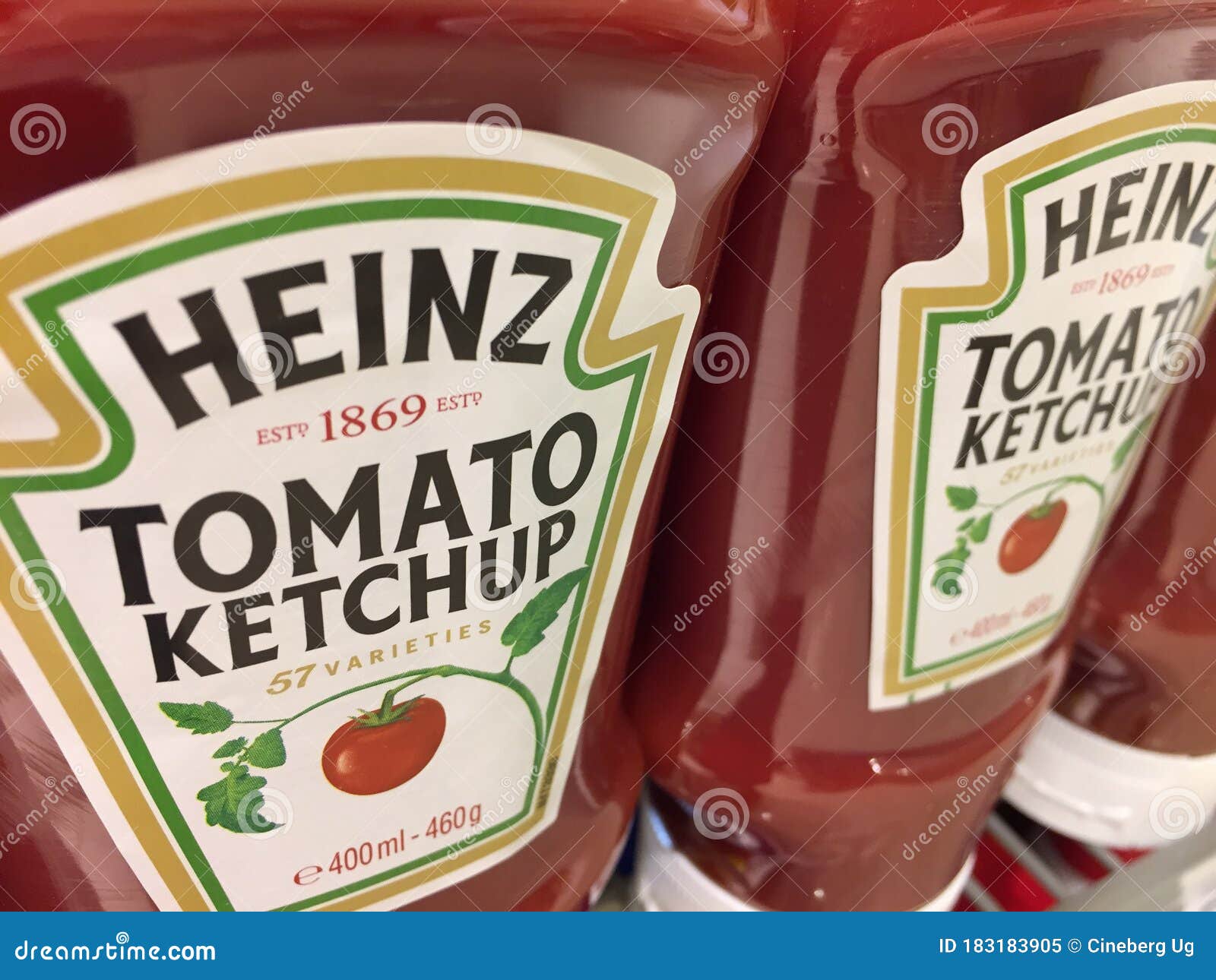 Heinz ketchup editorial image. Image of brand, logo 183183905