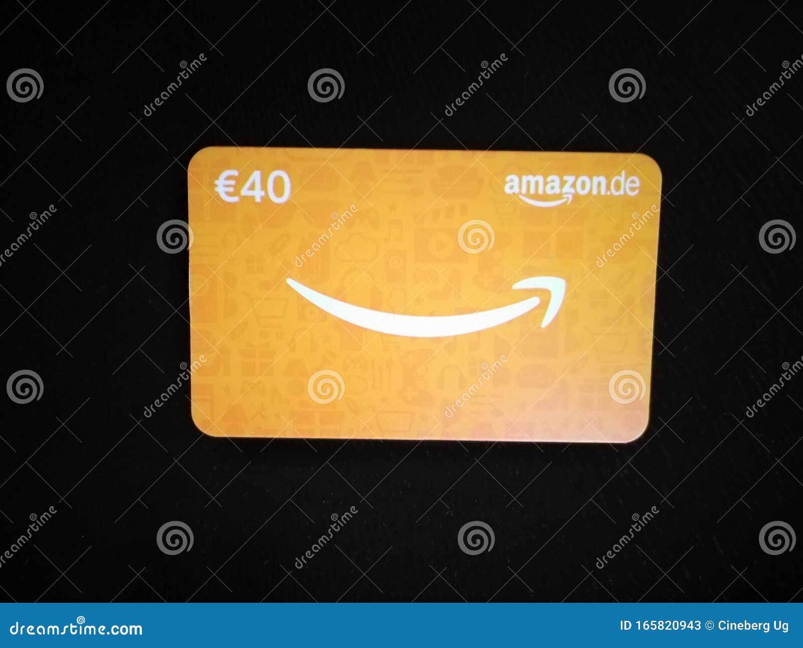 Amazon gift card editorial stock photo. Image of electronic 165820943