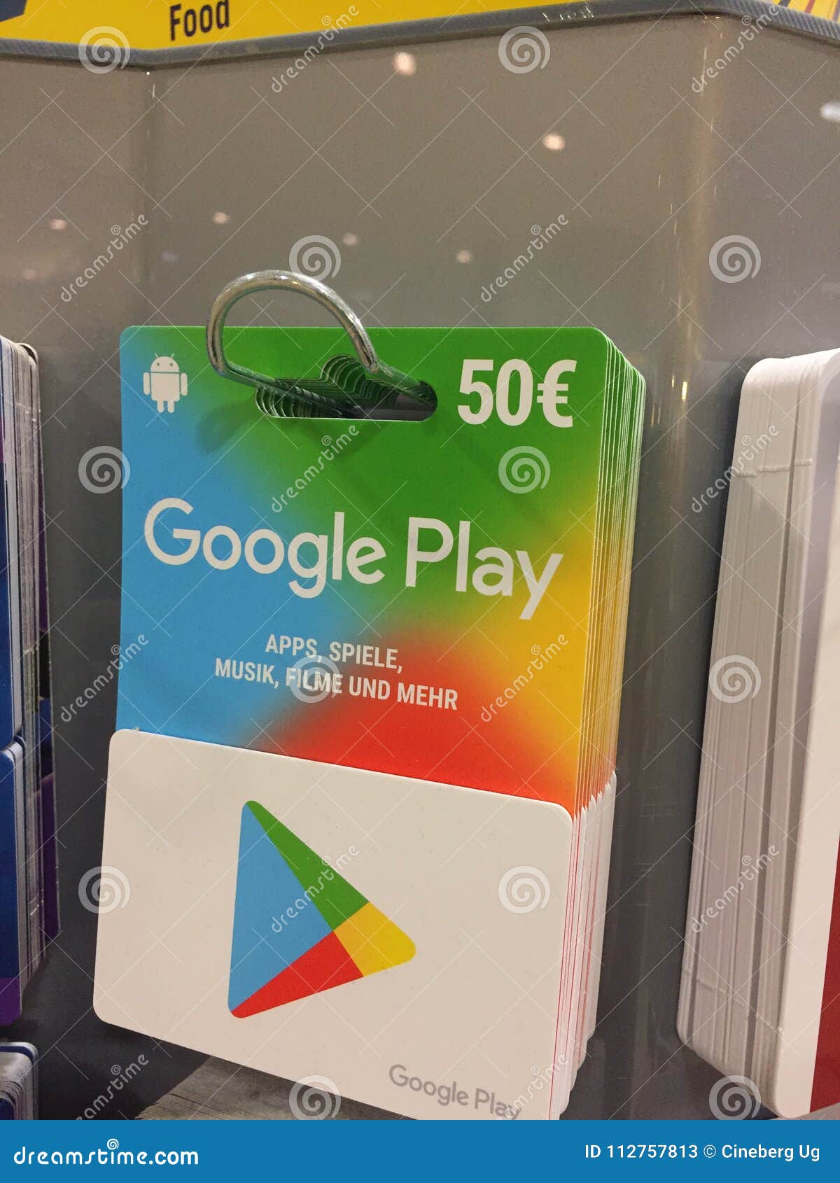 Buy Google Play 50 Euro Gift Card game Online