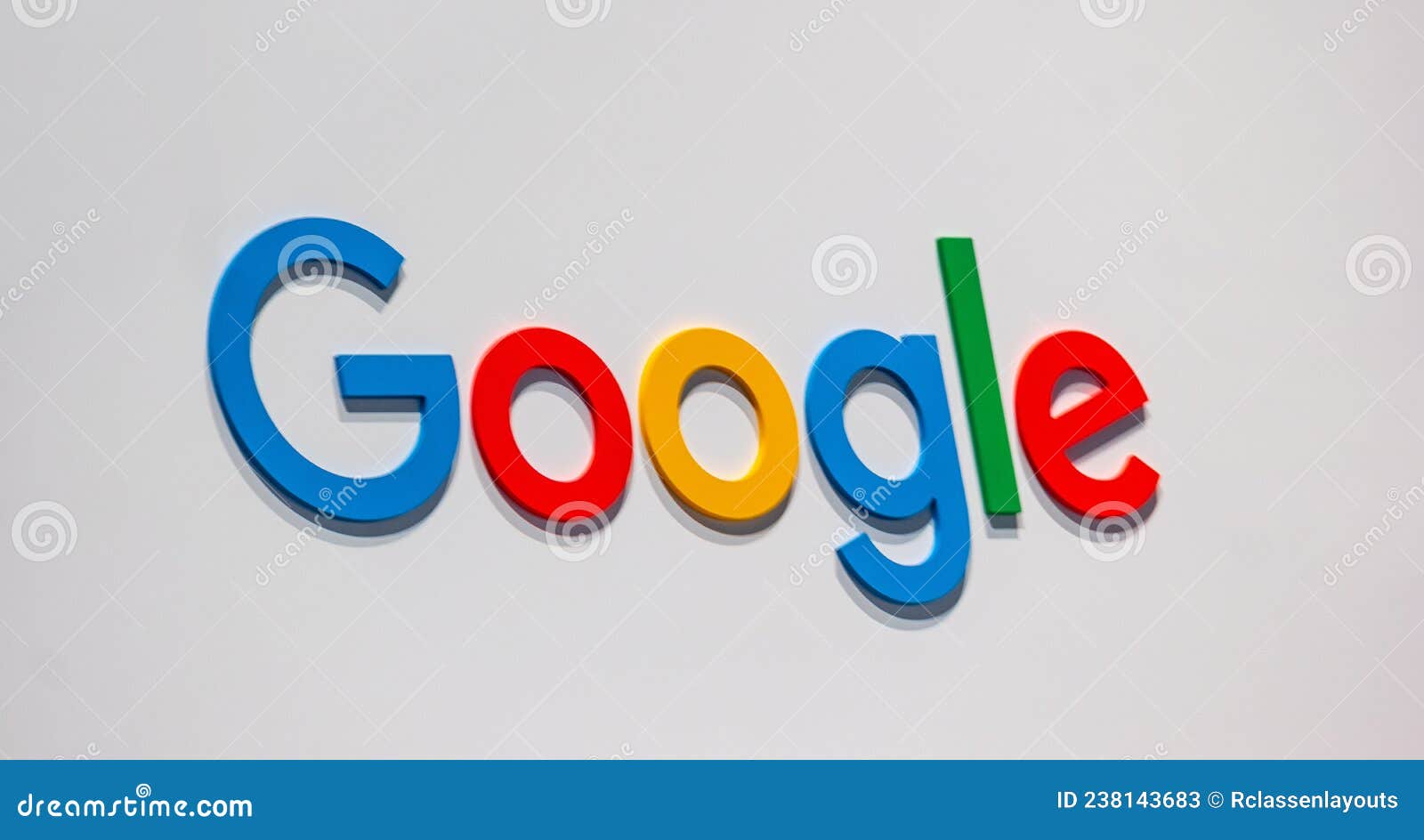 BERLIN, GERMANY JULY 2019 Google Logo Sign. Google is a Multinational