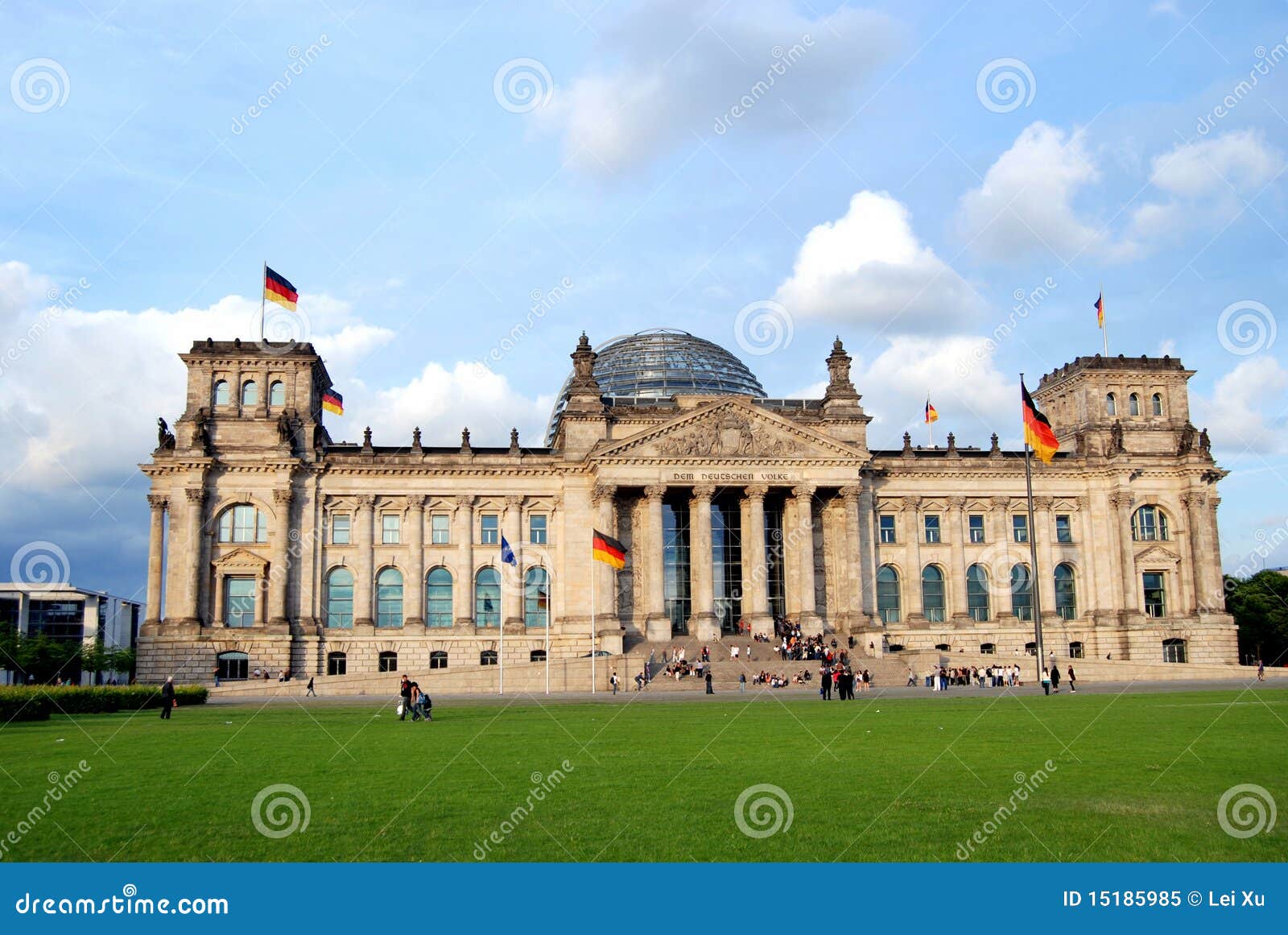 BERLIN, GERMANY JULY 7, 2018 The Glass Dome Of The Reichstag, The