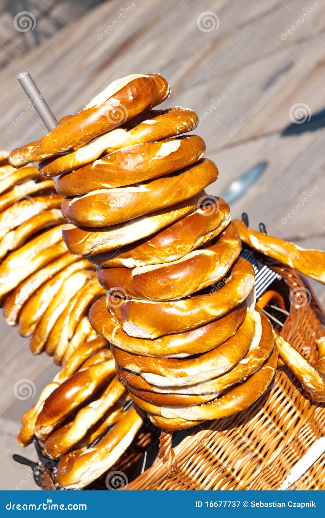 Berlin pretzels stock image. Image of characteristic 16677737