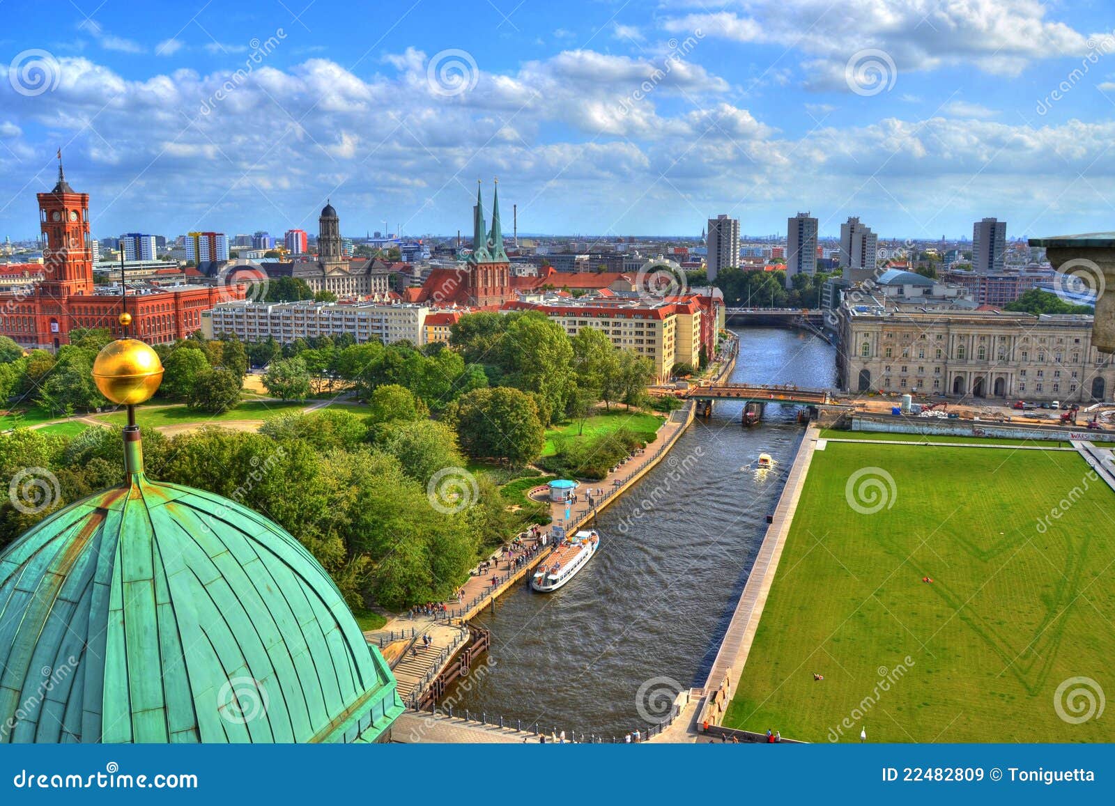 berlin view - hdr