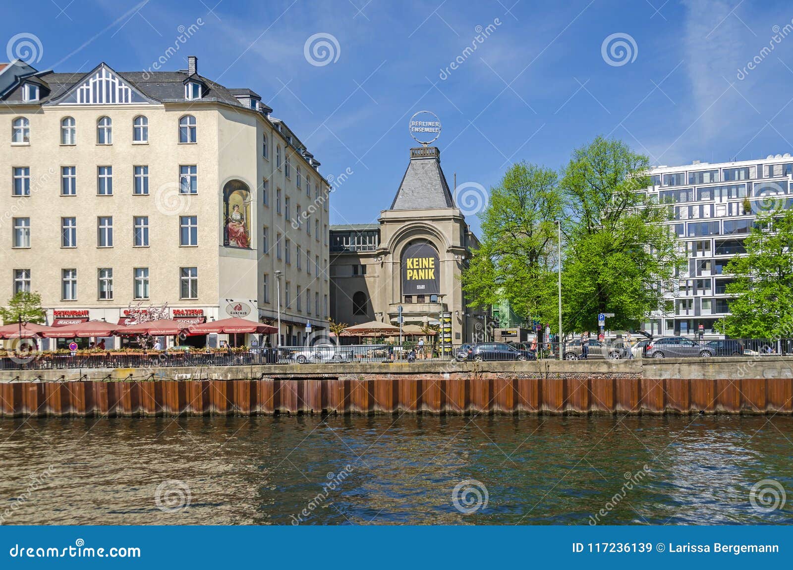 The Berliner Ensemble and the Well Known Location Ganymed Bras Editorial  Stock Image - Image of ensemble, architecture: 117236139