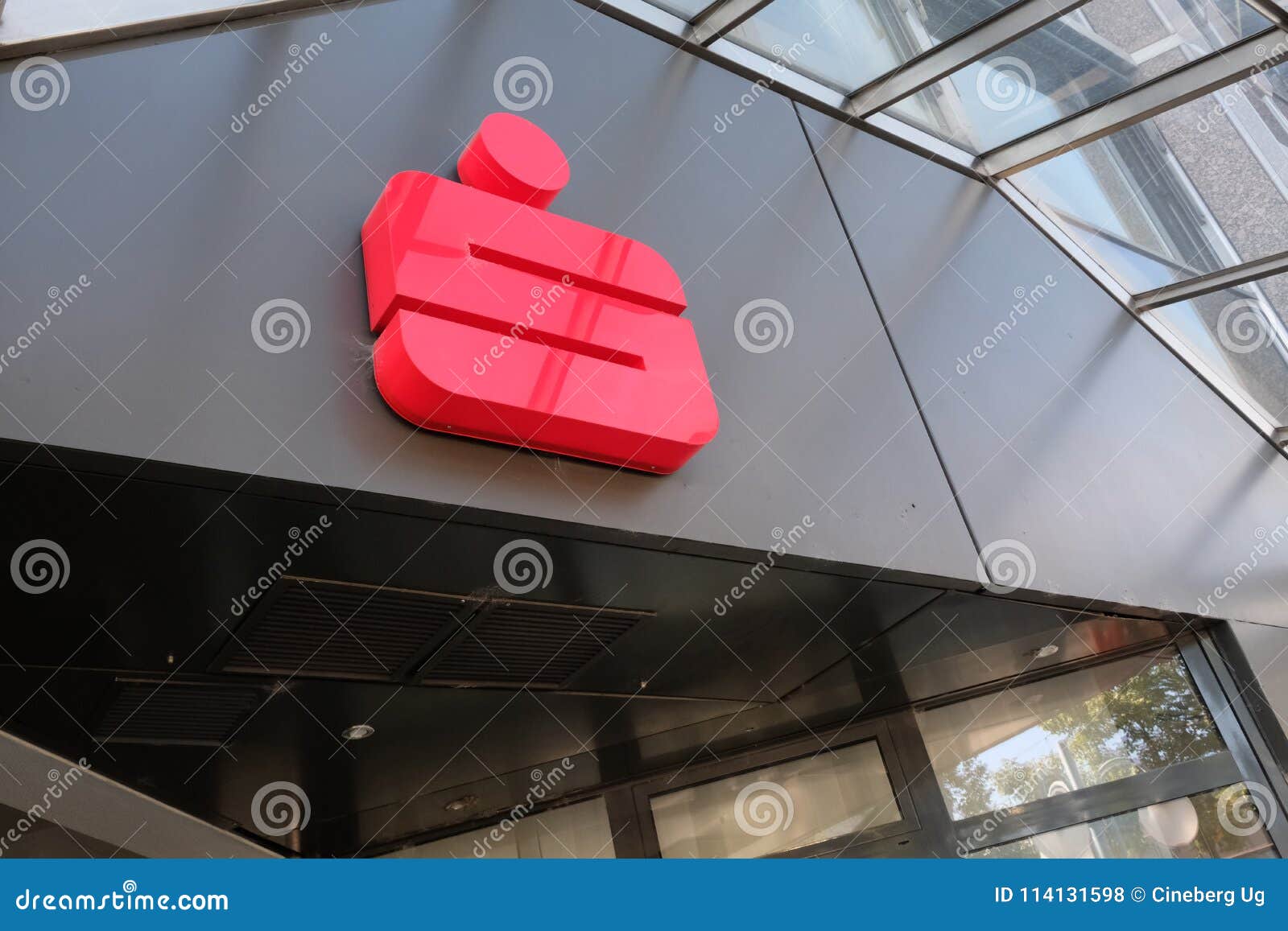 Berliner Sparkasse Bank Branch Editorial Stock Photo Image Of