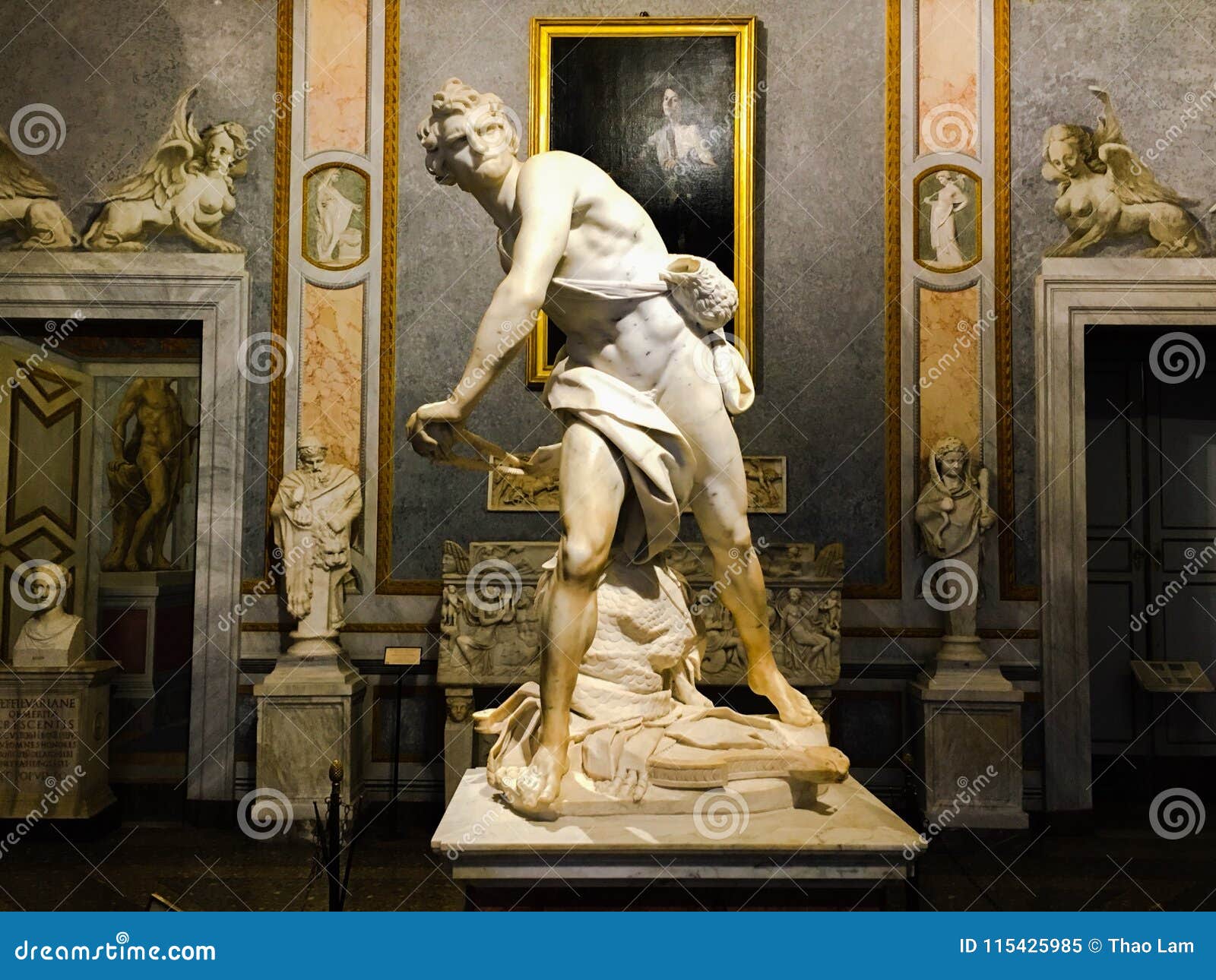Statue Of David By Bernini