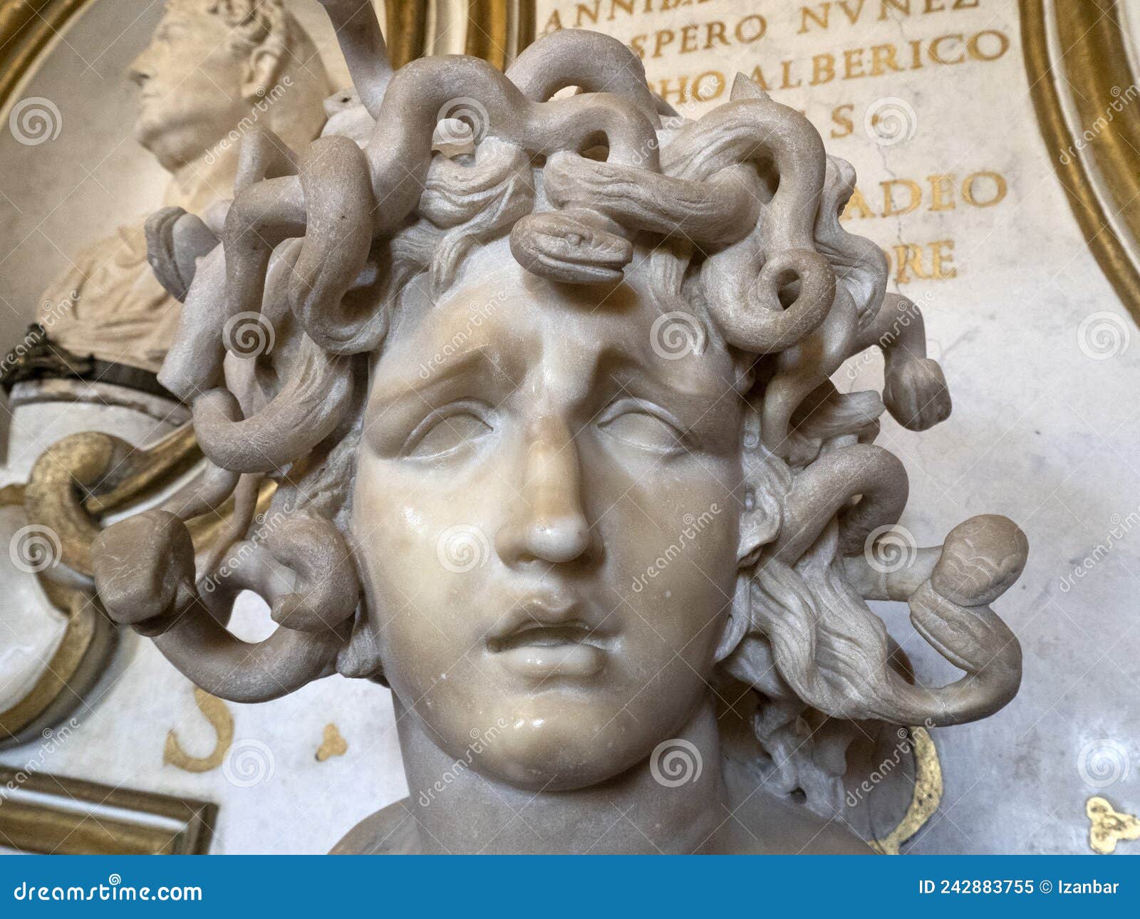 Bernini Medusa Head Marble Statue Editorial Image Image of capitoline