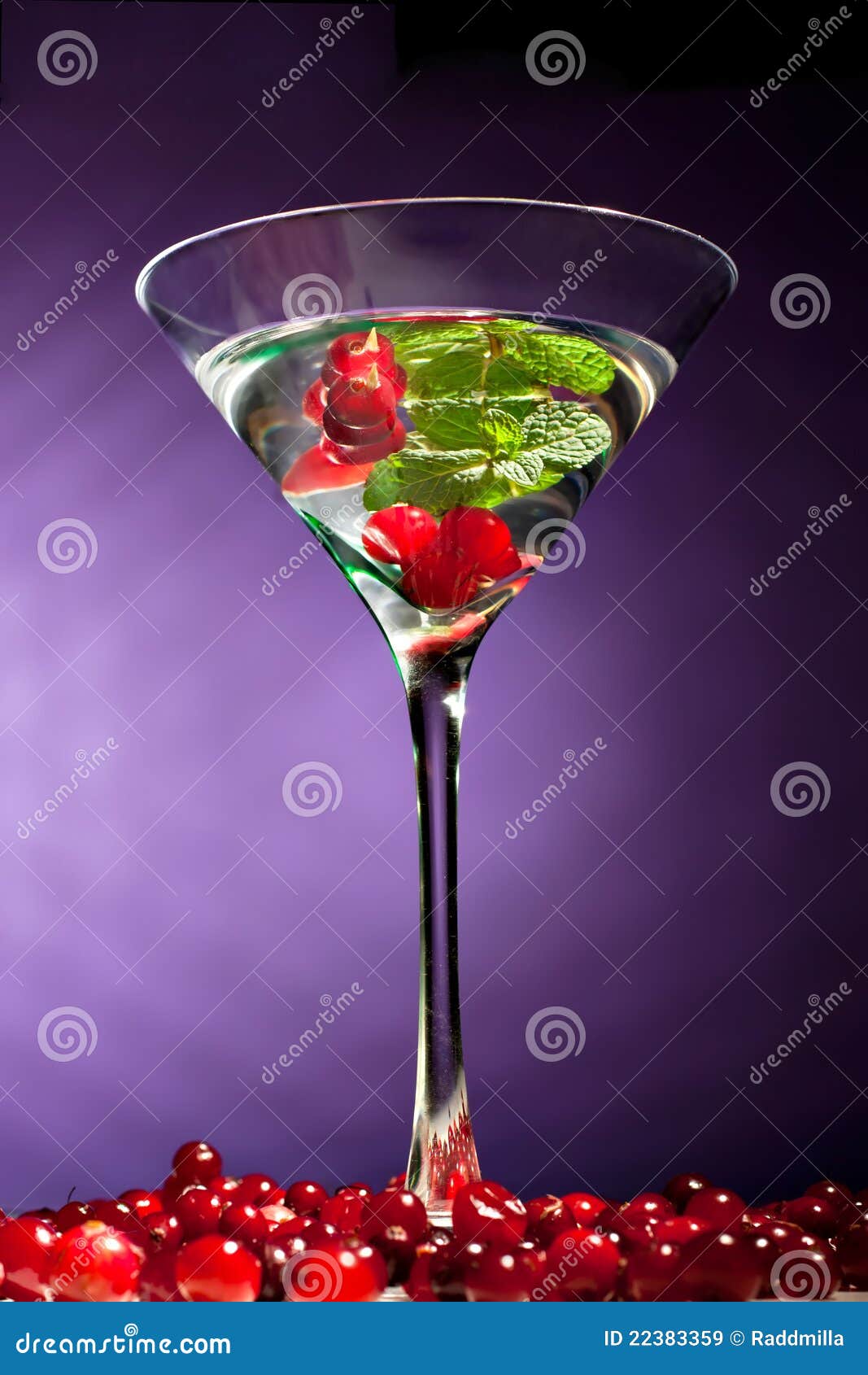 Berries alcohol coctail stock image. Image of berries 22383359