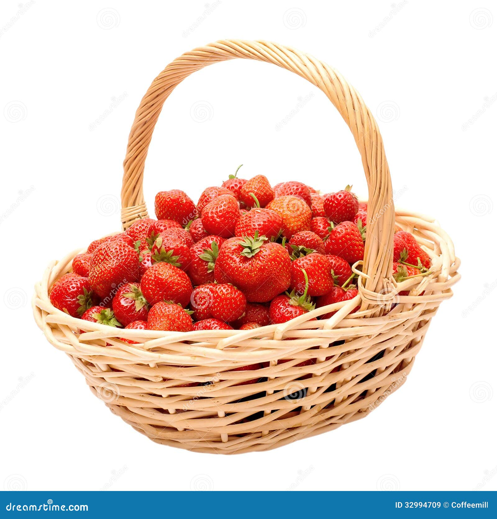 Berries in a basket stock image. Image of handful, ripe 32994709