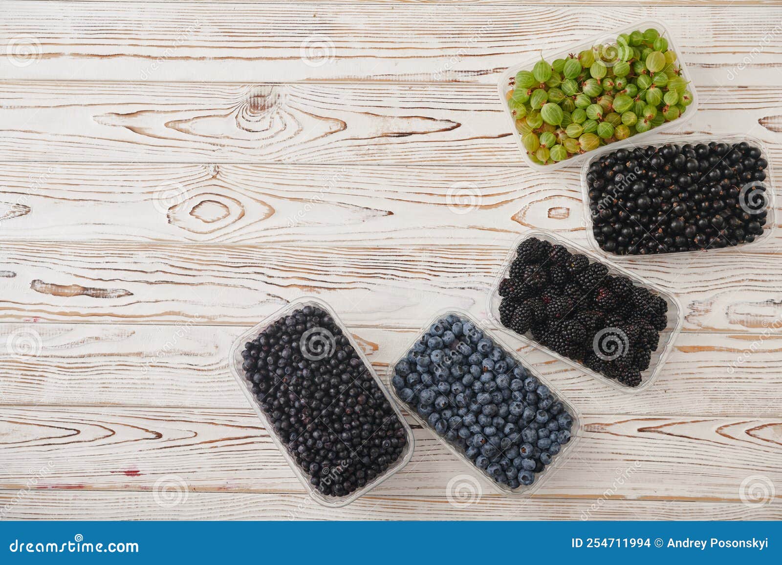 Berries in Plastic Containers, Food for Customers Stock Photo Image of berries, currants