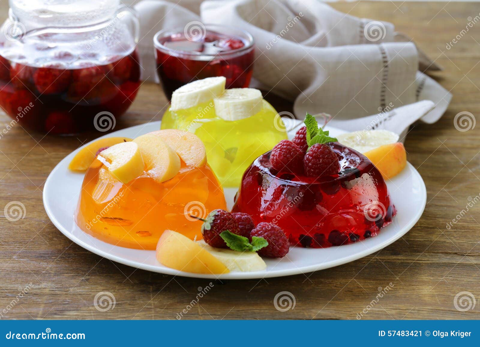 Berry Fruit Jelly with Fresh Berries Stock Image Image of homemade