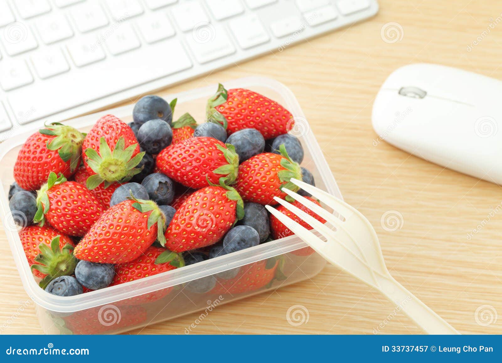 Berry Mix Lunch Box at Office Stock Image Image of blueberry, berry