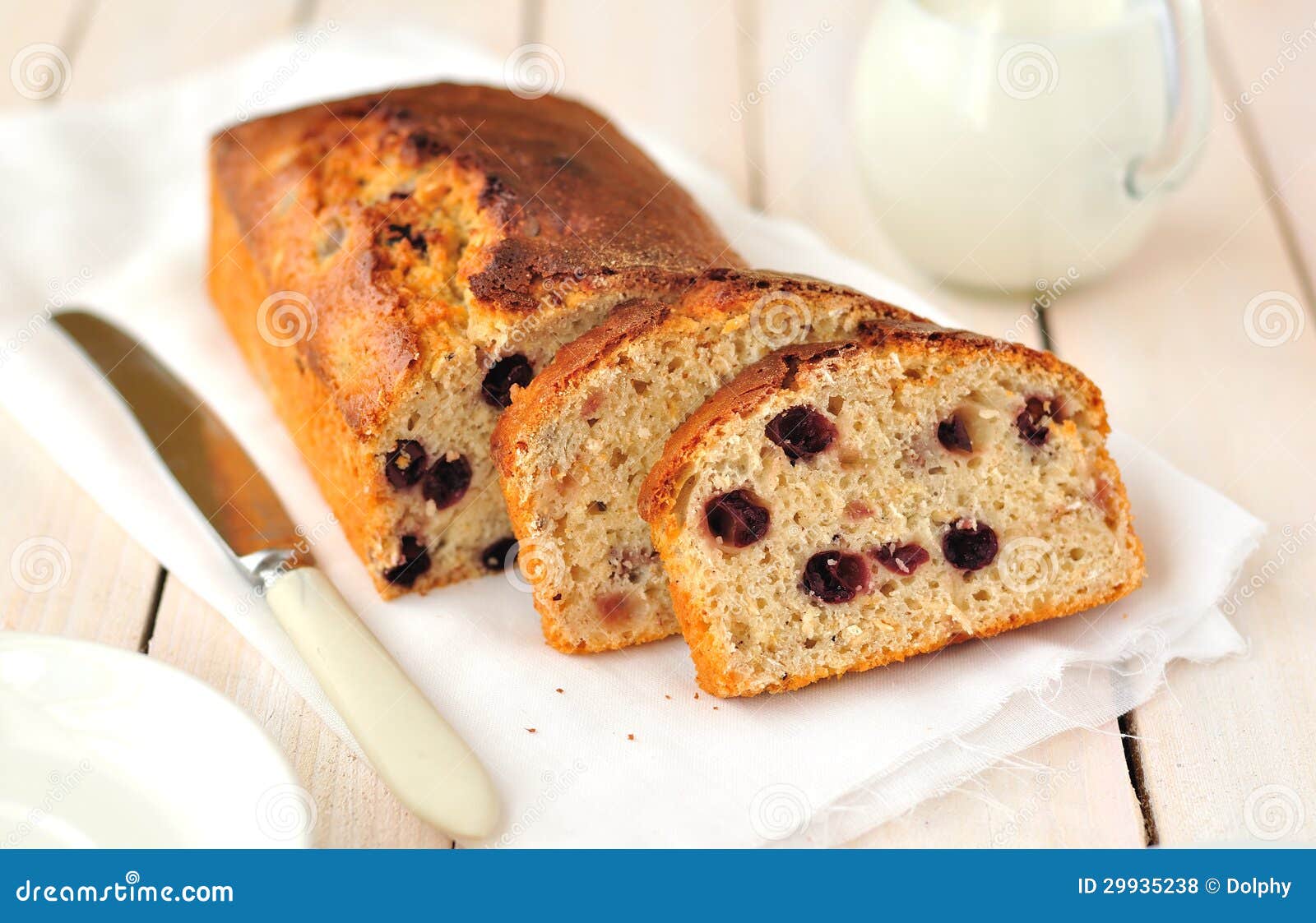Berry and Oat Cake Loaf stock photo. Image of baked, pastry 29935238