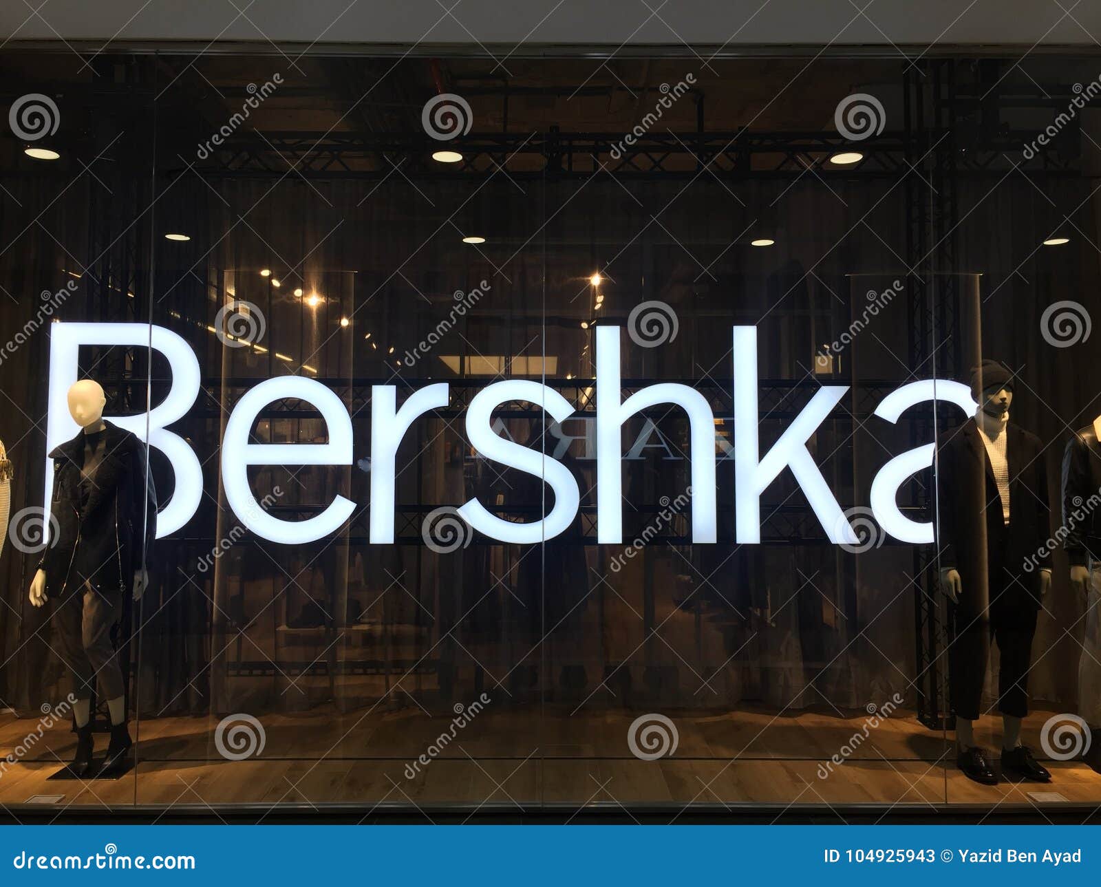 Bershka brand editorial stock photo. Image of shop, marketing - 104925943