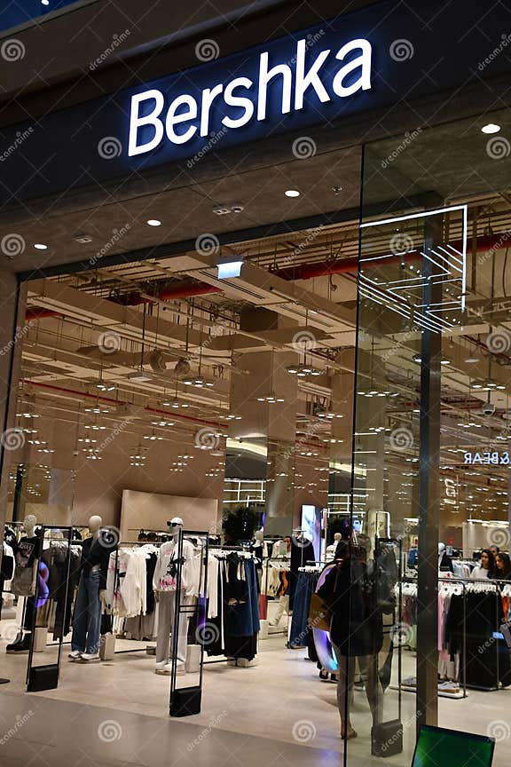 Bershka Store at Dubai Hills Mall in the UAE. Editorial Stock Image ...