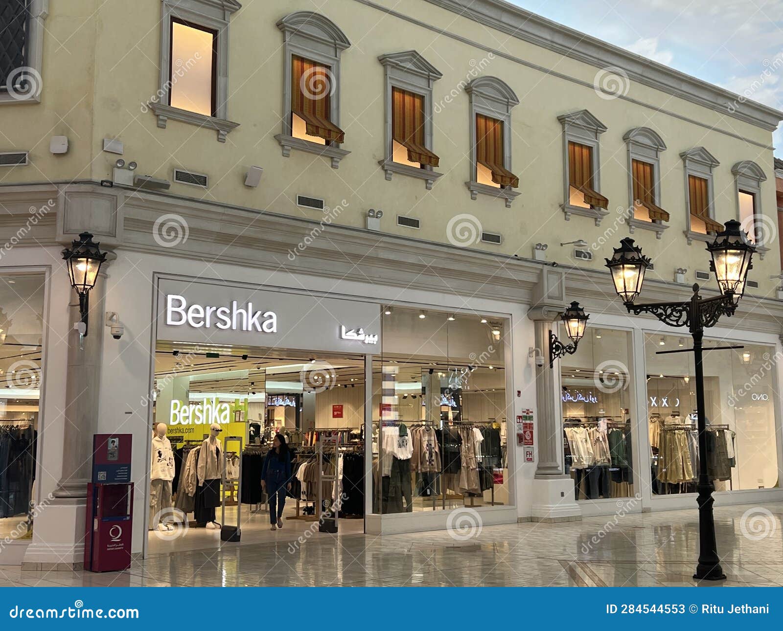 Bershka Store at Villaggio Mall in Doha, Qatar Editorial Stock Photo ...