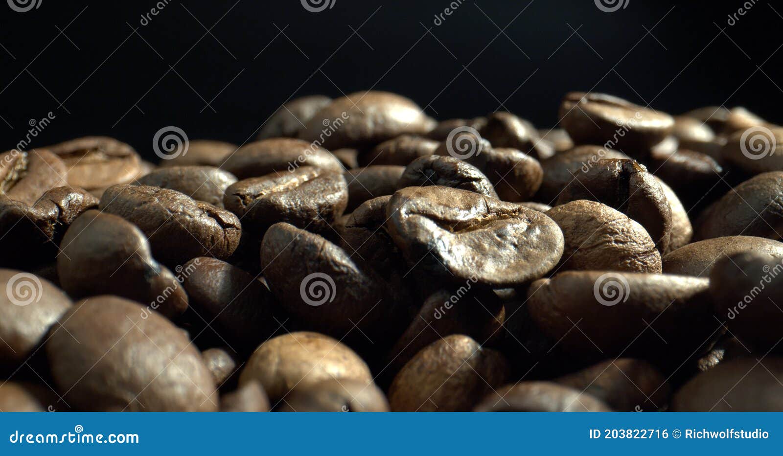 The Best of Arabica Beans in the World. Light, Medium, Dark