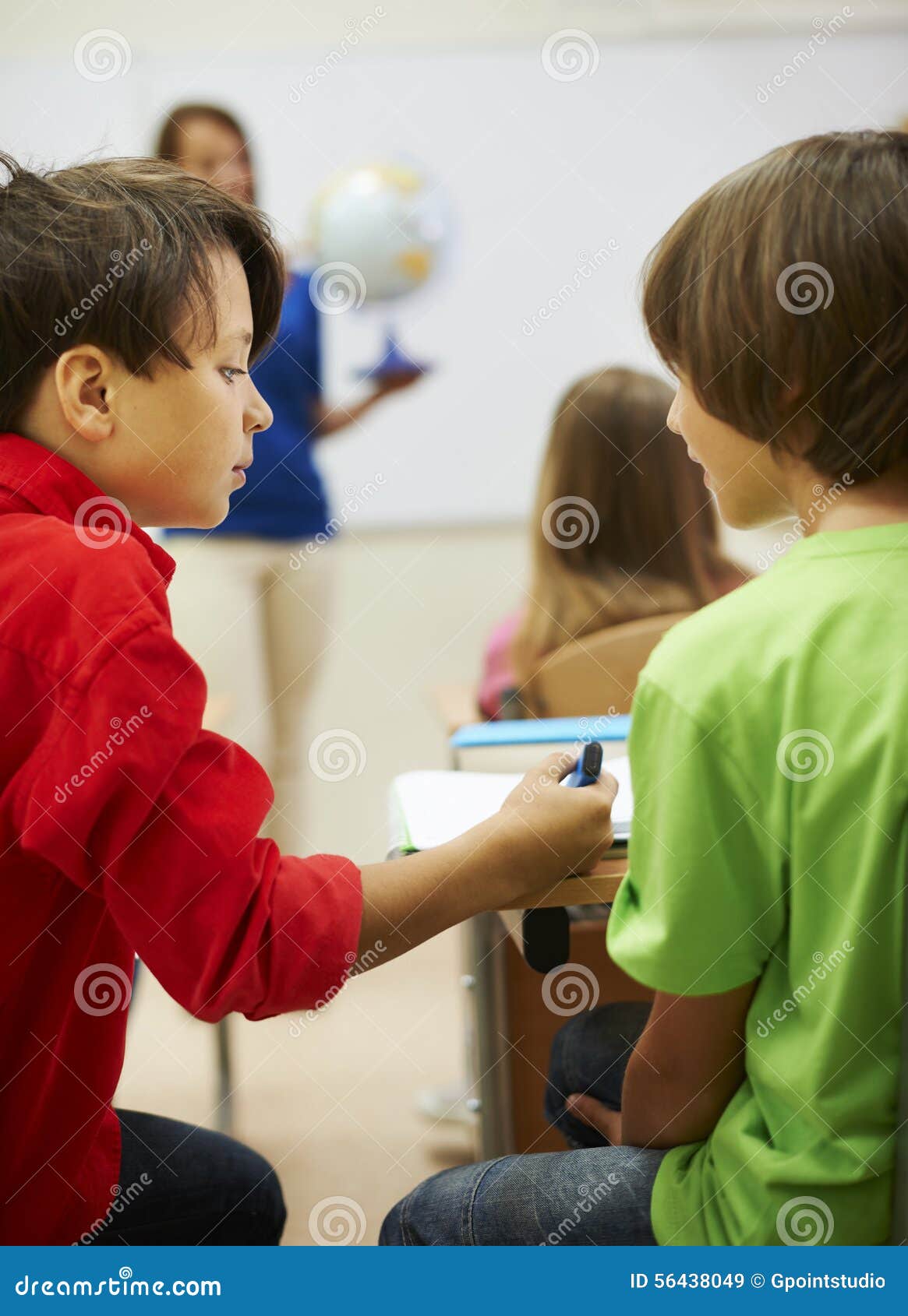 Best Buddies in the Classroom Stock Image Image of elementary