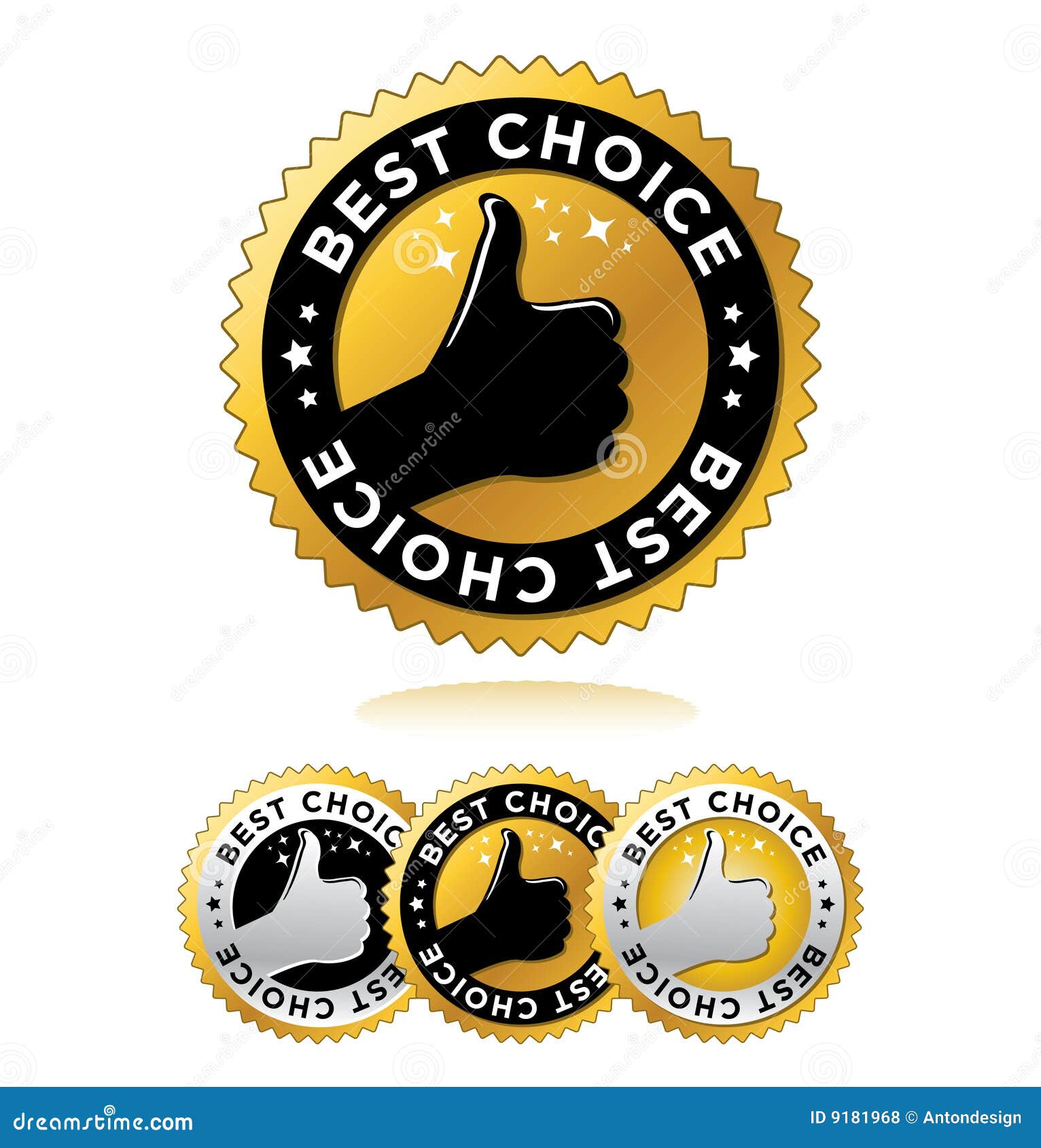 Best choice stock vector. Illustration of market, good - 9181968