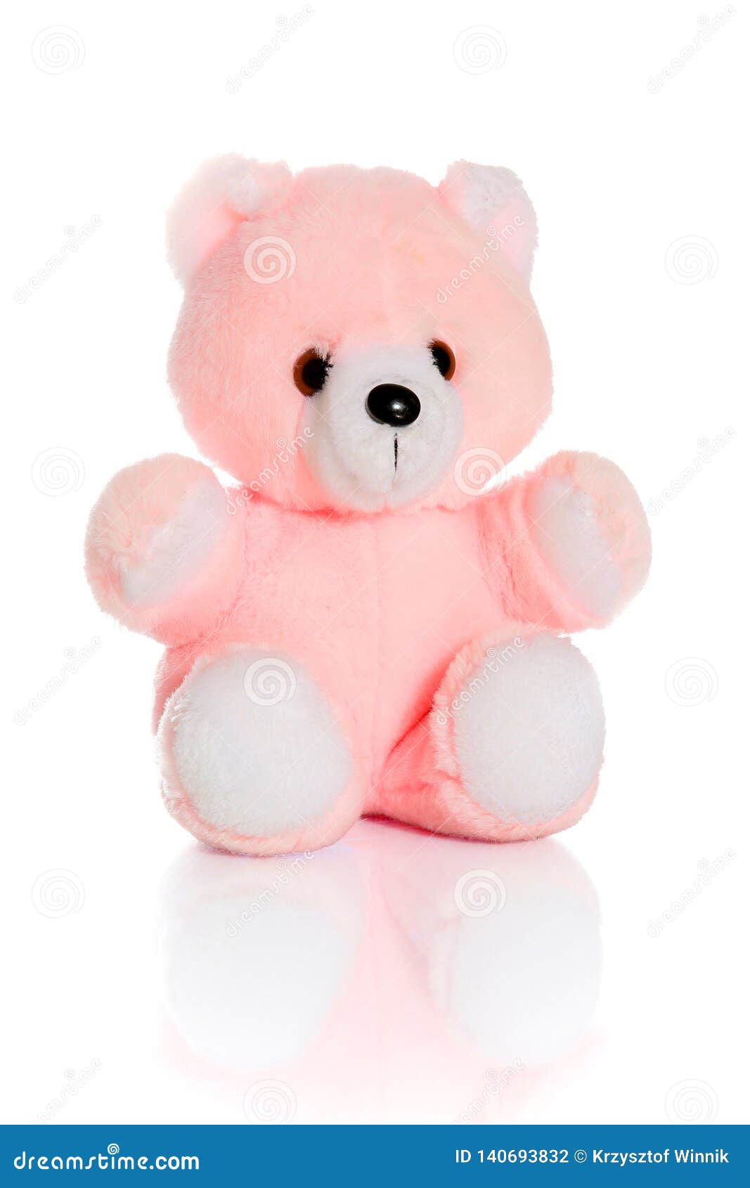 cute pink teddy