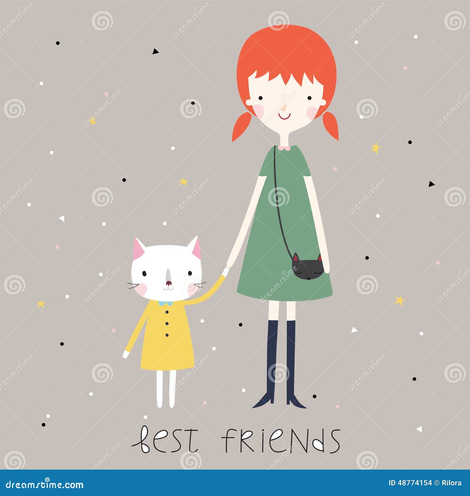 Best Friend Forever Label Stock Illustrations – 276 Best Friend