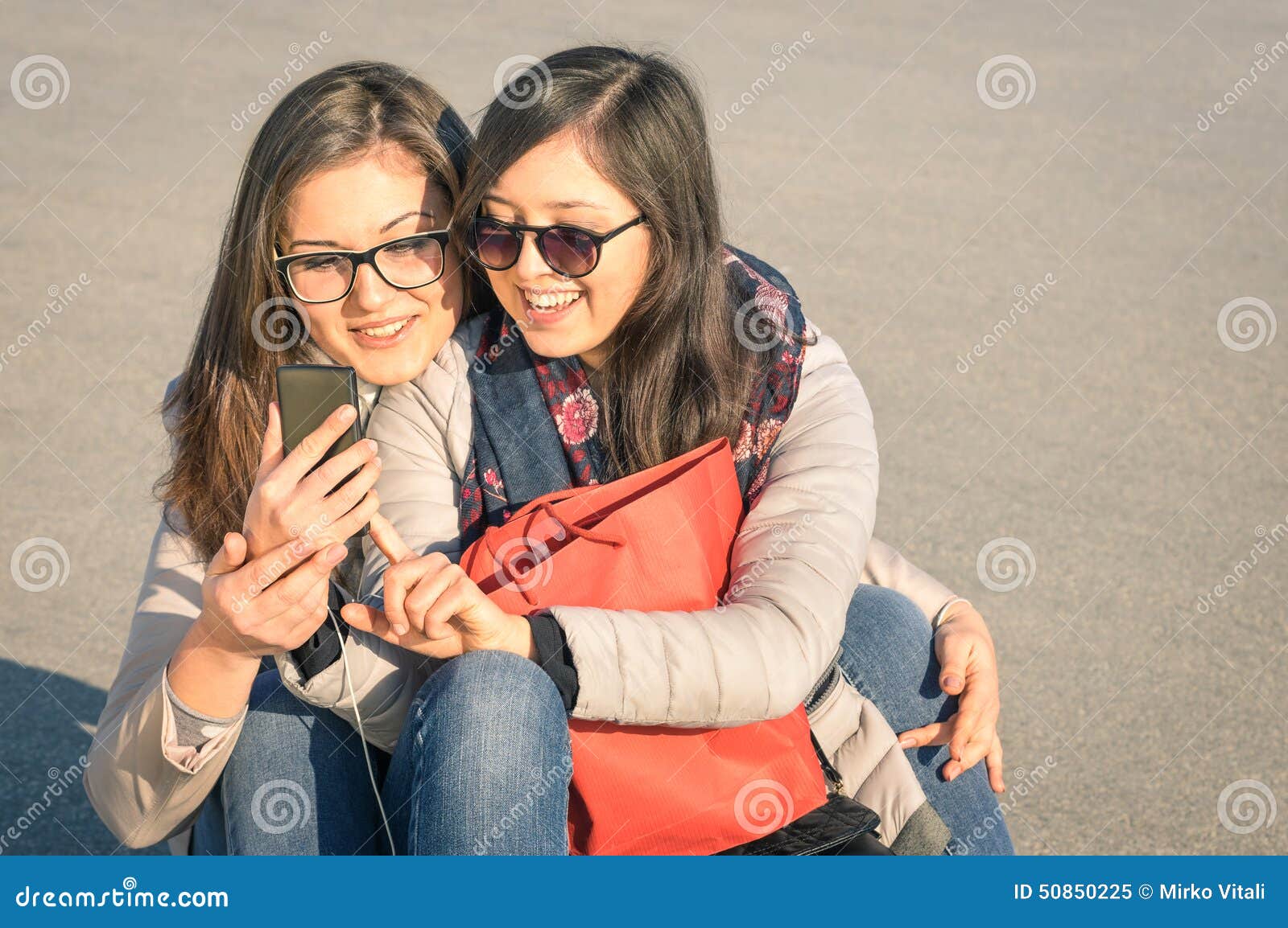 Premium Photo  Two female friends enjoying time together while