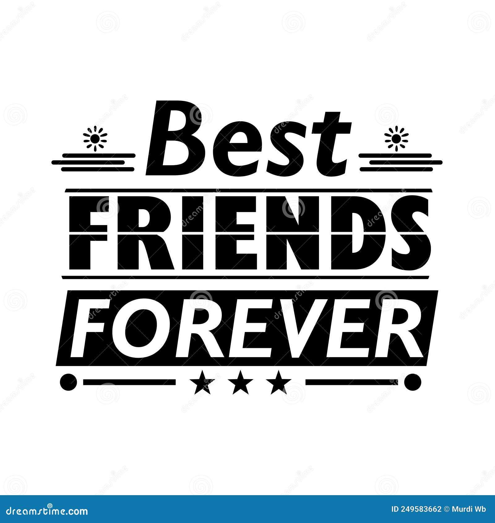 Best Friends Forever Quotes Stock Vector - Illustration of banner ...