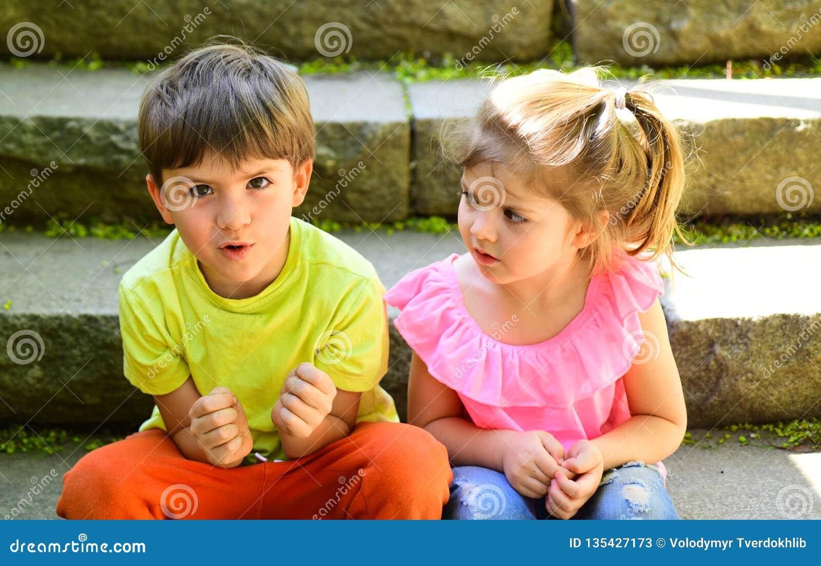 943 Little Boy Girl Best Friends Photos Free Royalty Free Stock Photos From Dreamstime