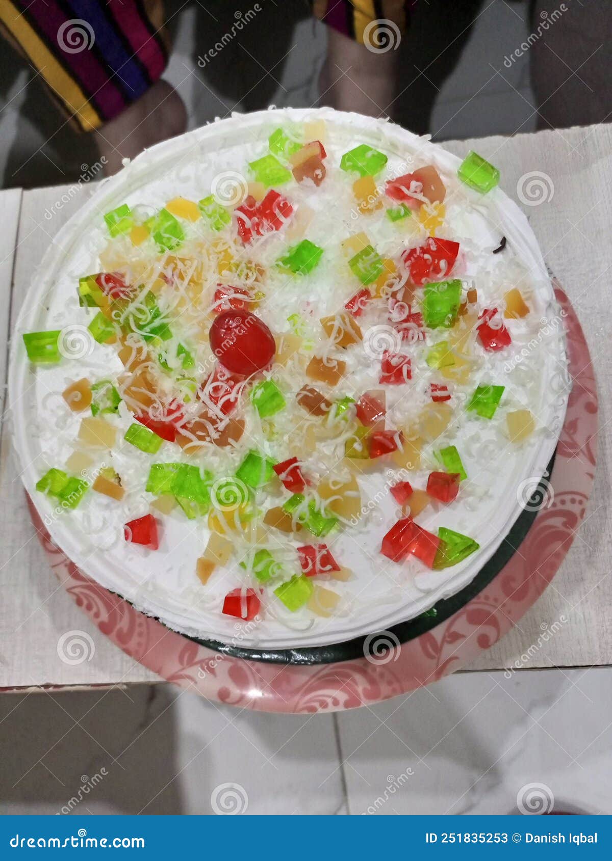 Best jelly cake stock image. Image of cake, cream, birthday 251835253