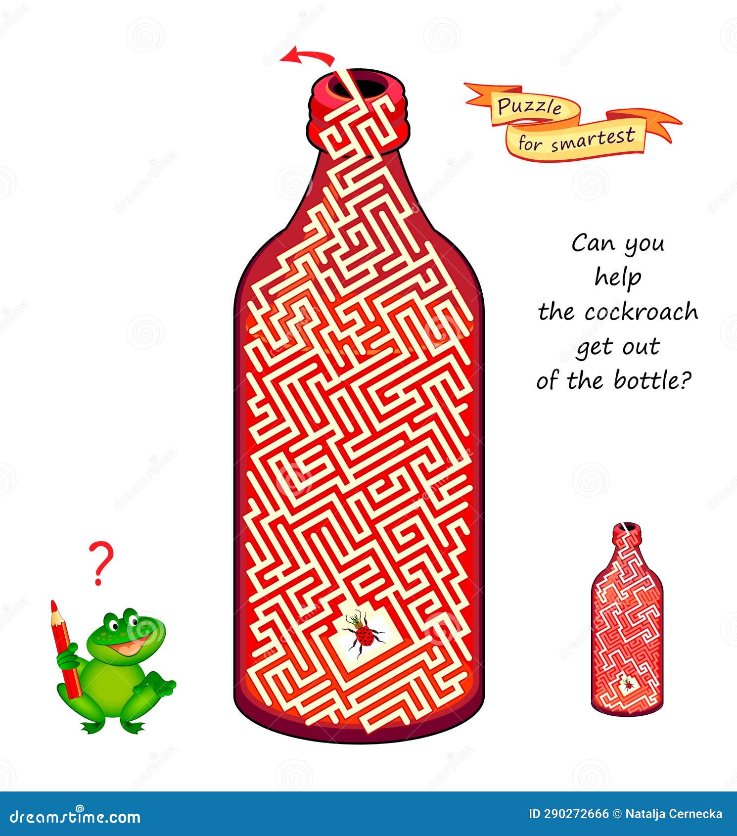 Labyrinth maze make a cocktail drink board game Vector Image