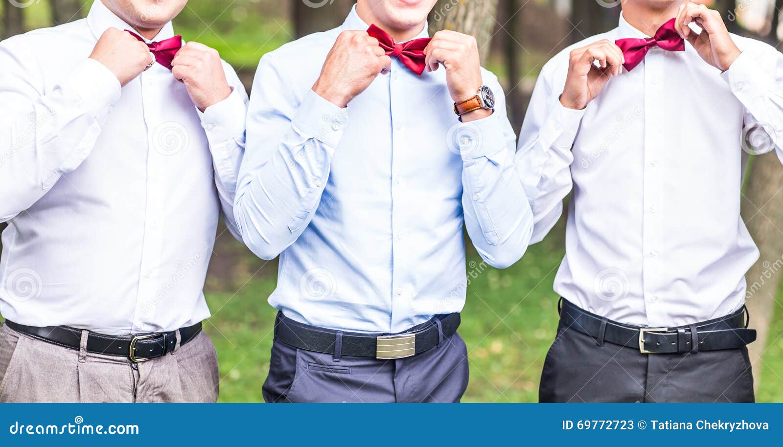 Best Man and Groomsmen at Wedding Stock Image Image of people
