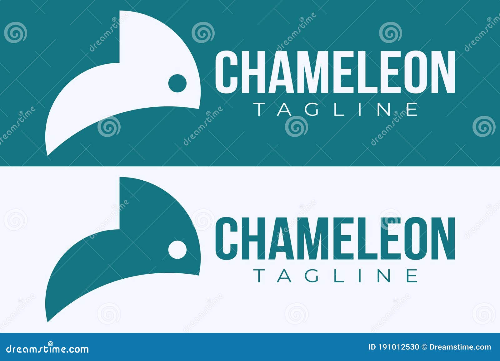 the best premium chameleon logo