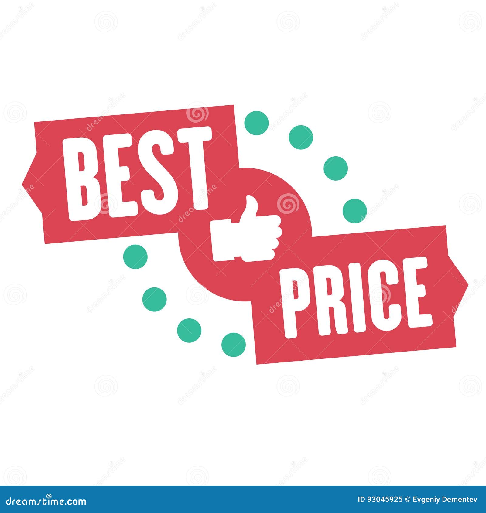 Seizoen Afscheid schroef Best Price Sale Sticker or Banner. Vector Symbol of Special Offers and for  Promotion of Sales, Shopping Online Stock Illustration - Illustration of  advert, marketing: 93045925