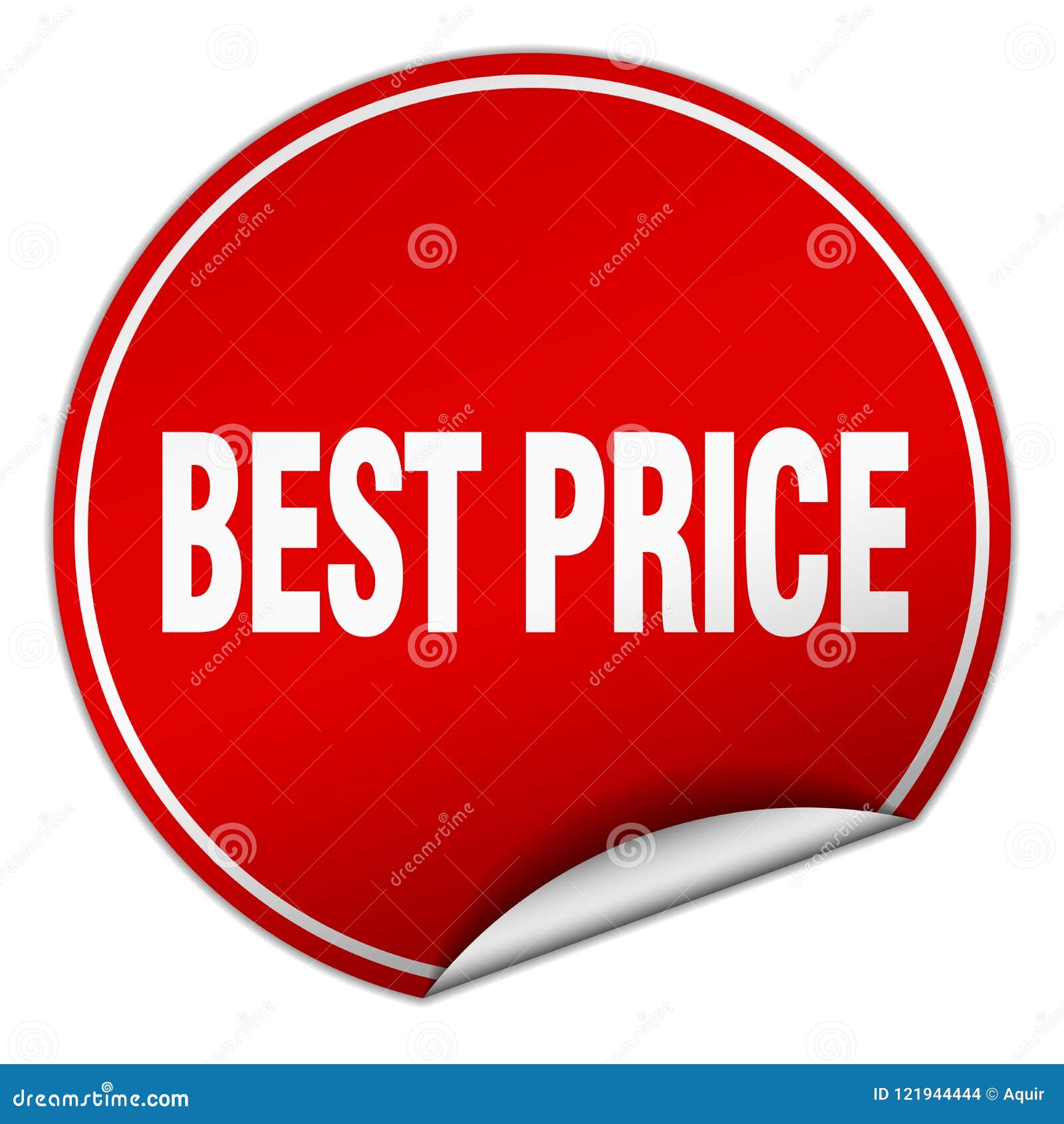 Best price sticker stock vector. Illustration of sign - 121944444