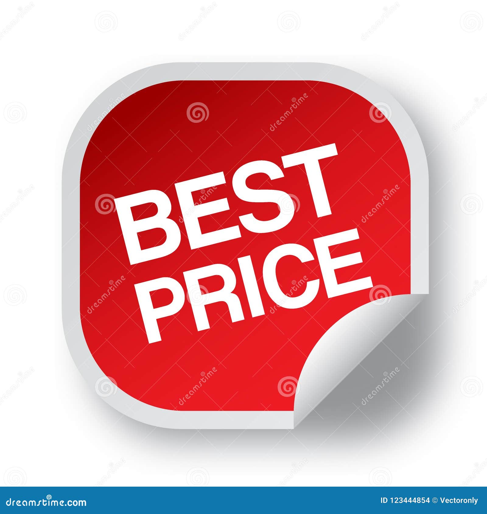 Best price sticker stock illustration. Illustration of buyer - 123444854