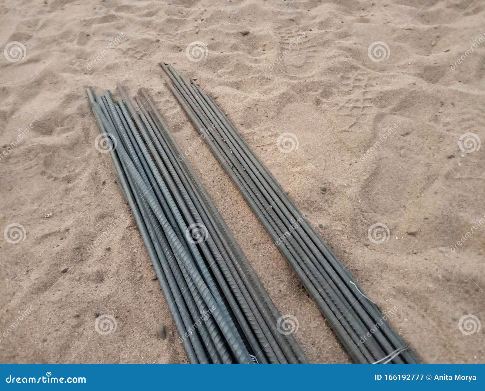 Best Quality Durable Iron Rods for Long Lasting Building Stock Image