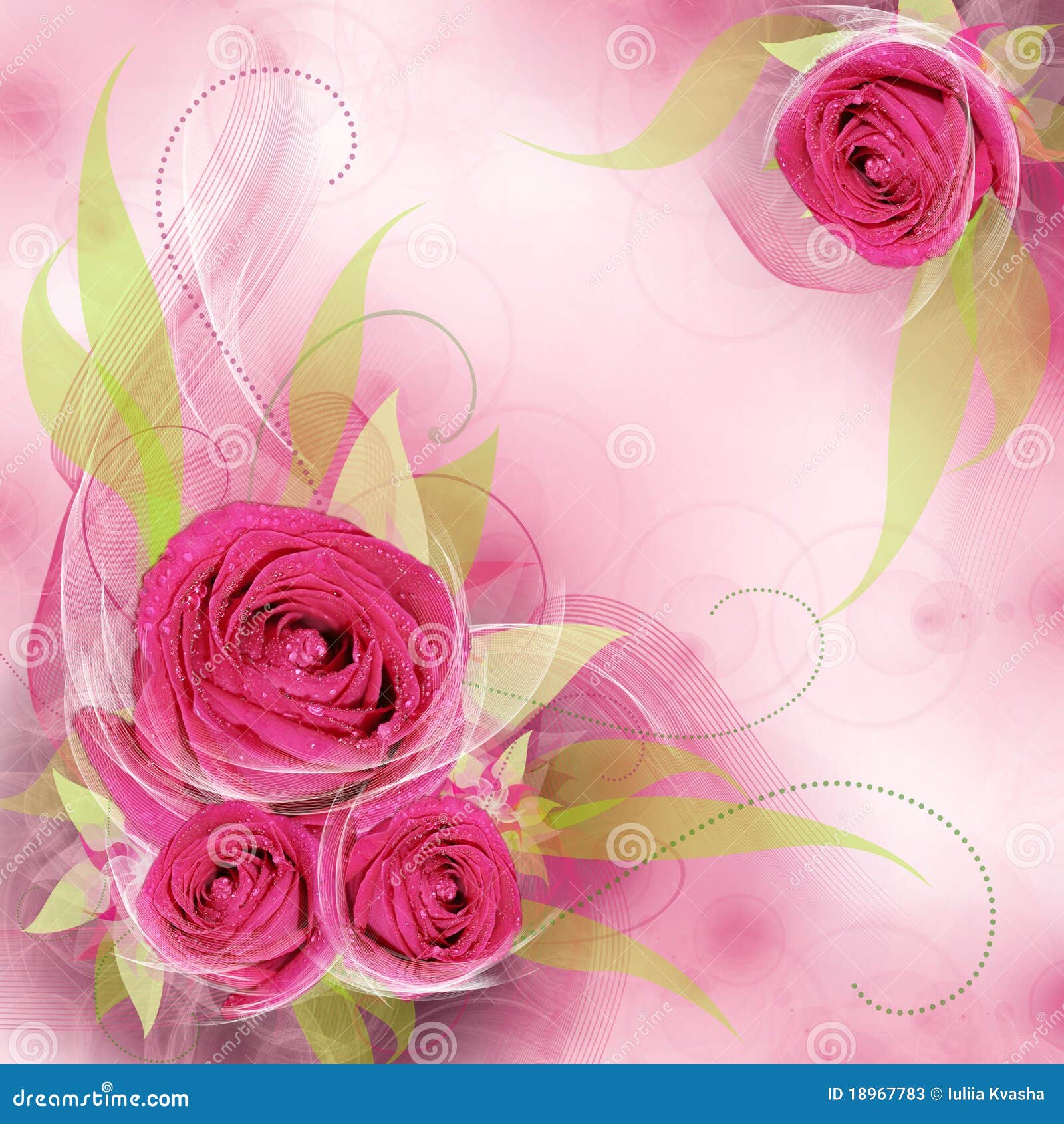 Best Romantic Flower Background Stock Photos Image 18967783