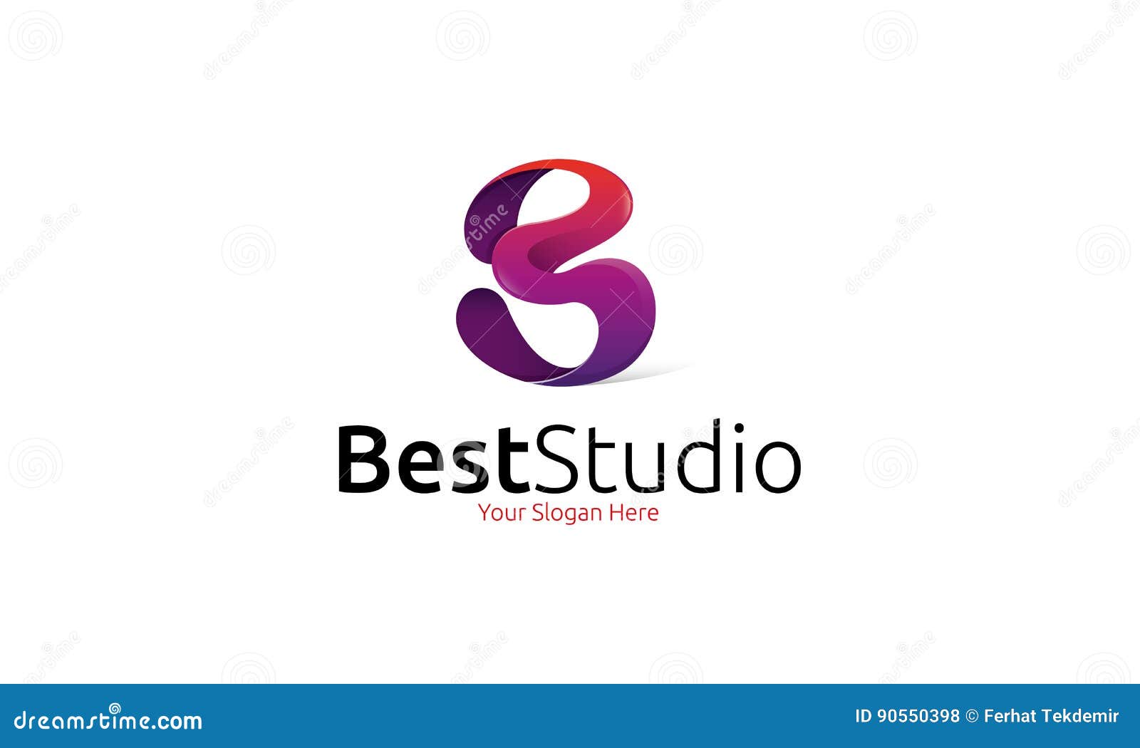Best Studio Logo stock vector. Illustration of bold, design 90550398