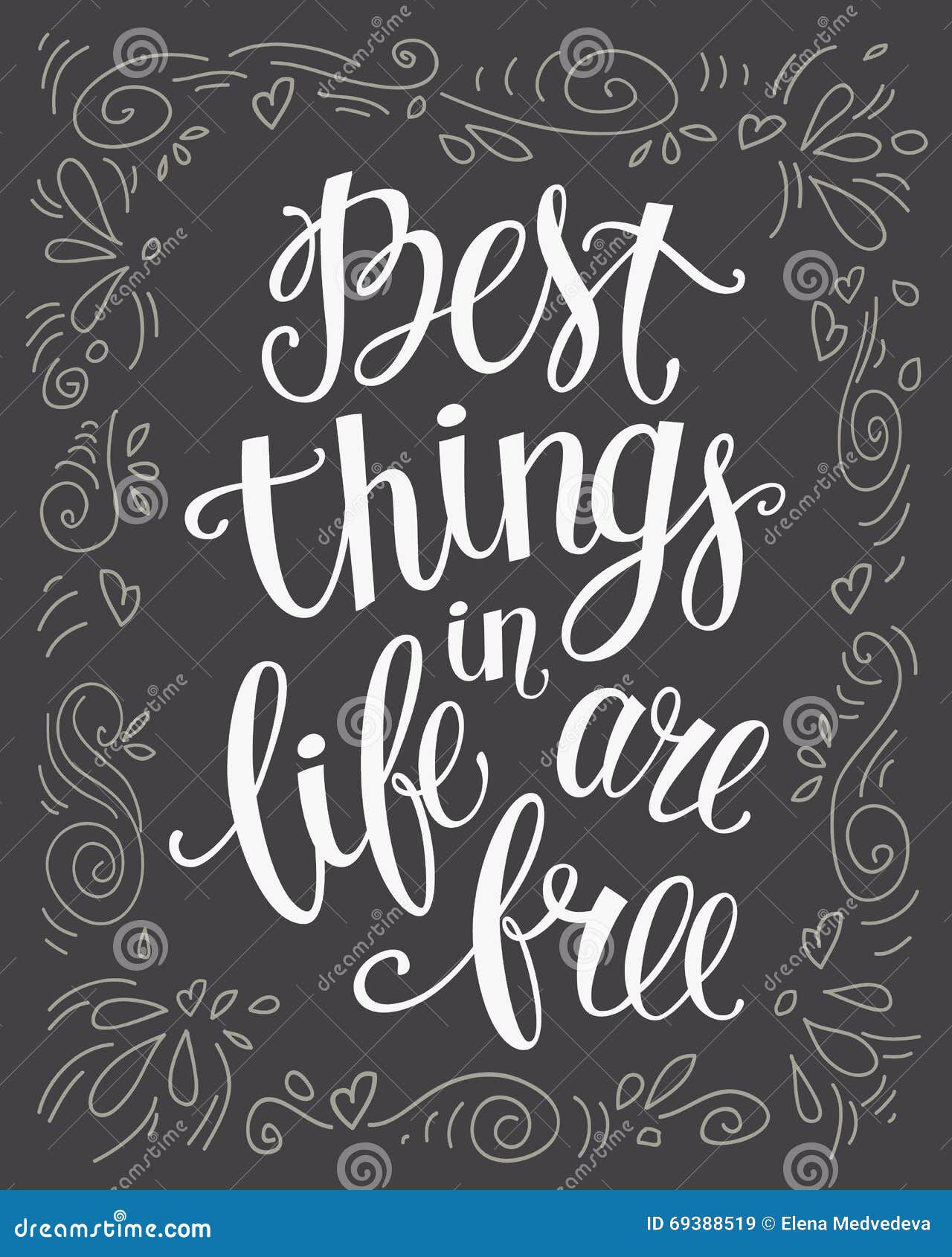 Royalty Free Vector Download Best Things In Life Are